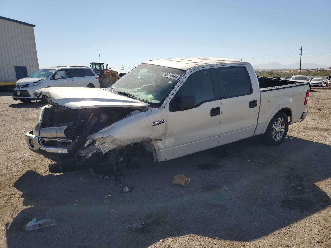 ford f-150 2007 1ftpw12v07fa32627