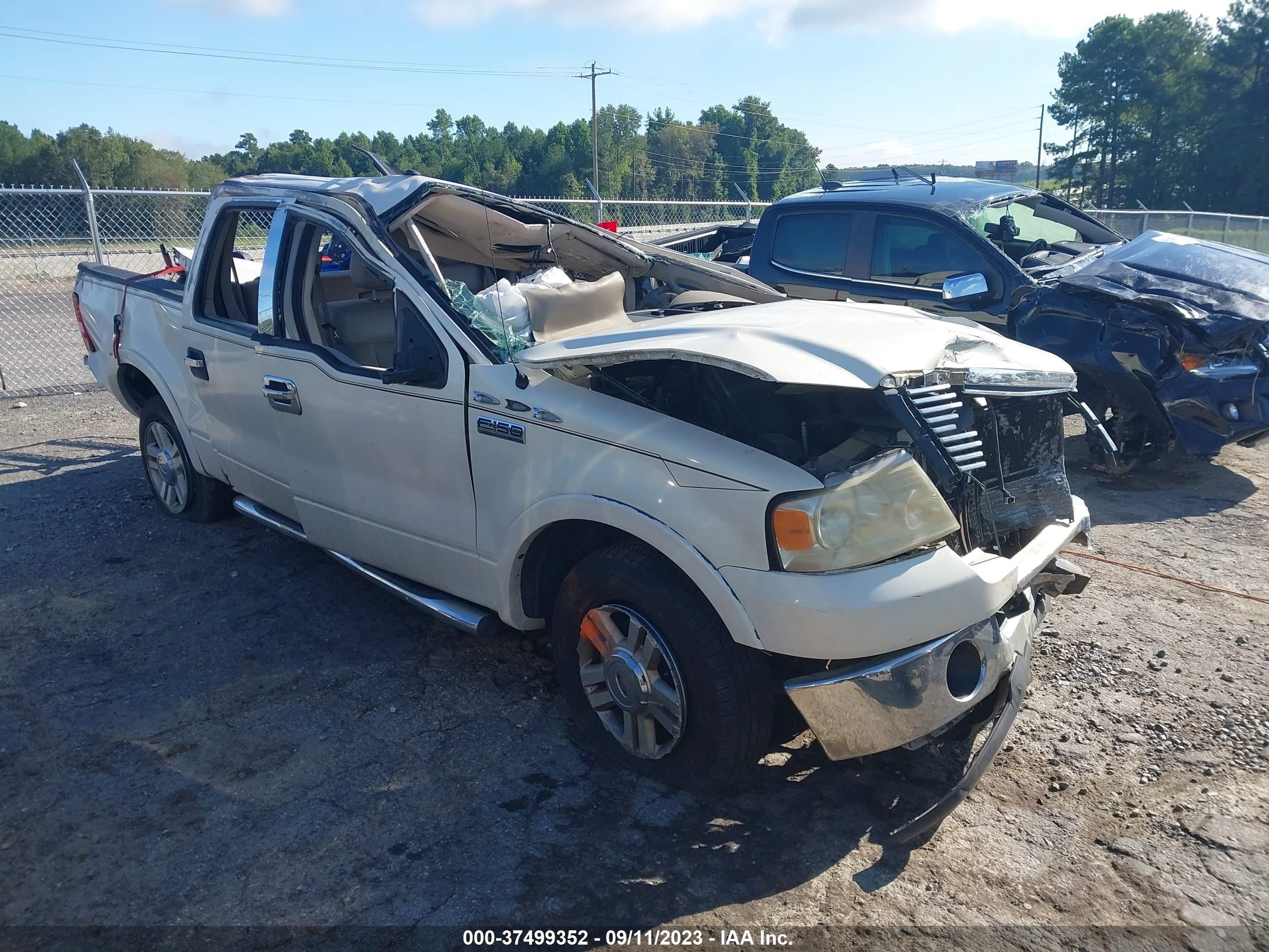 ford f-150 2007 1ftpw12v07fb48457