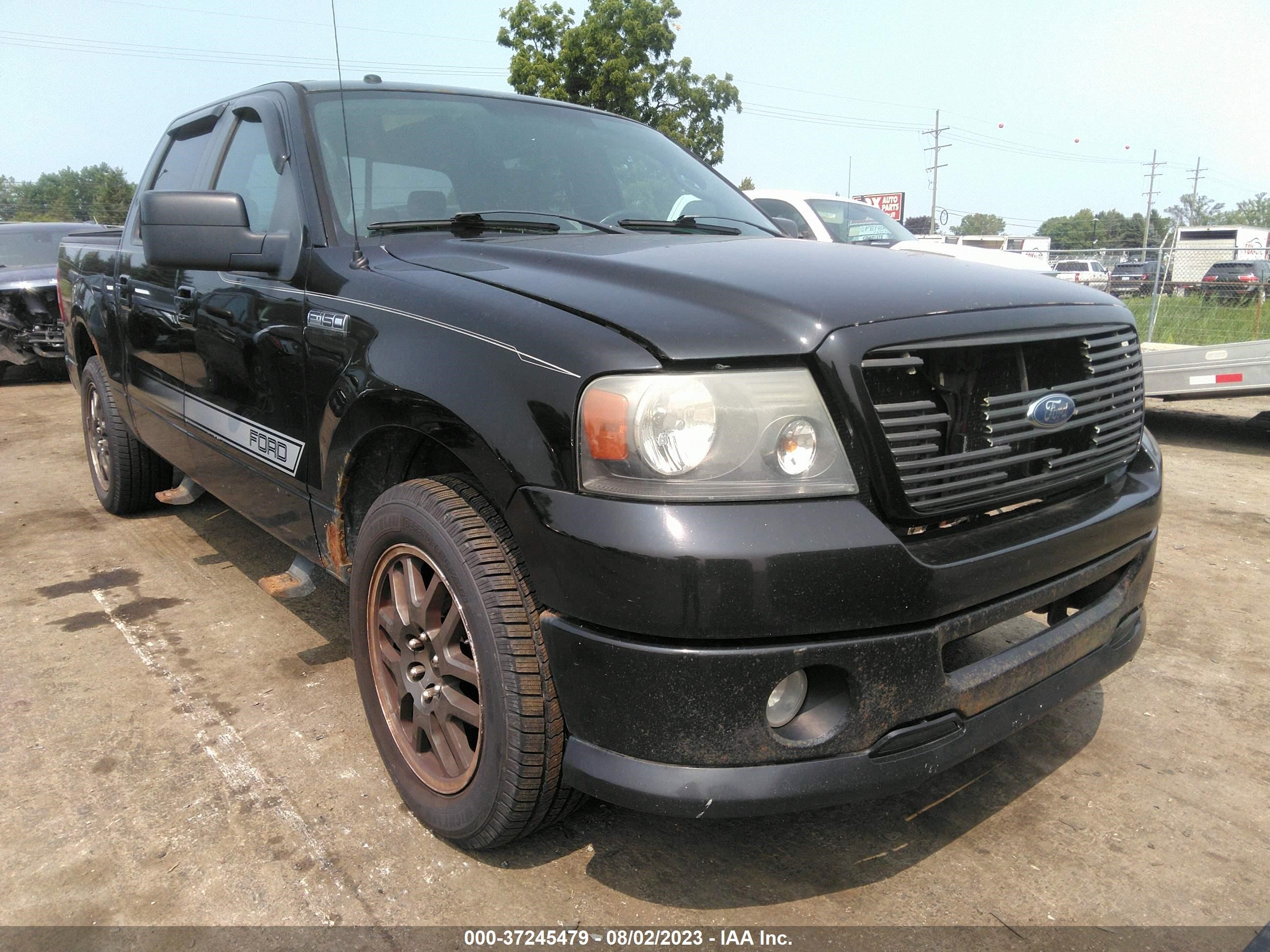 ford f-150 2008 1ftpw12v08ke97949