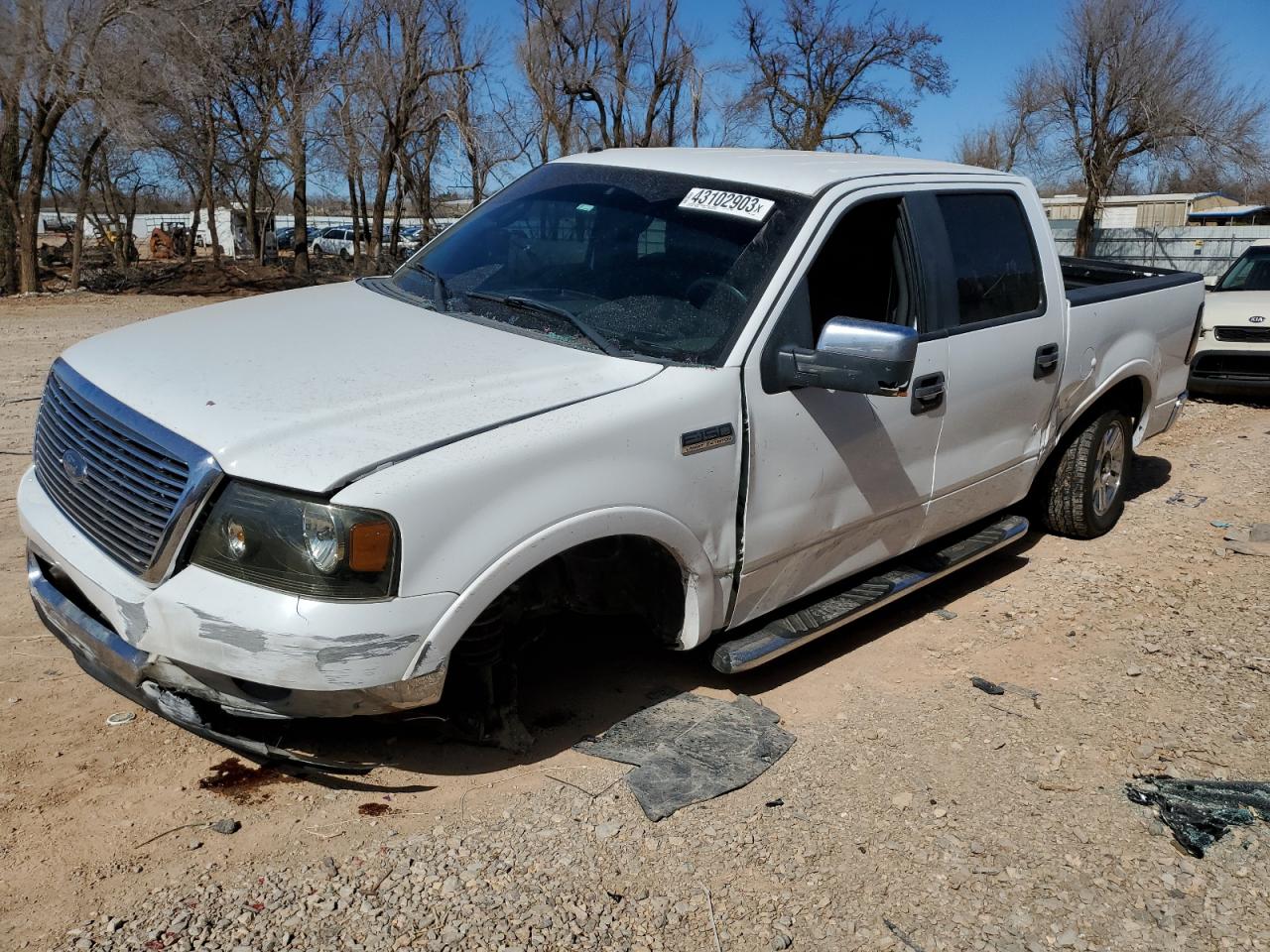 ford f-150 2007 1ftpw12v17kc14568