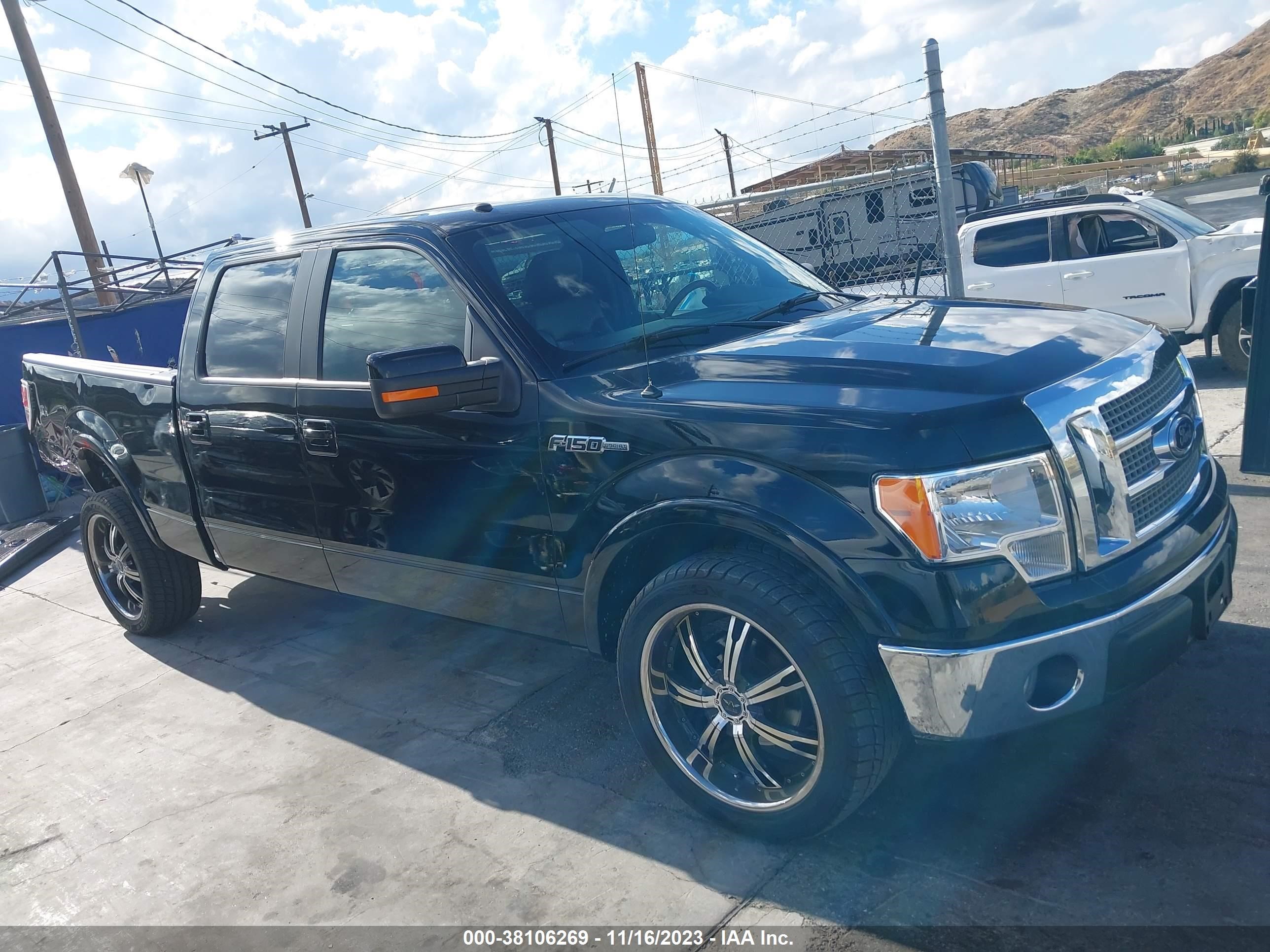 ford f-150 2009 1ftpw12v19fa37533