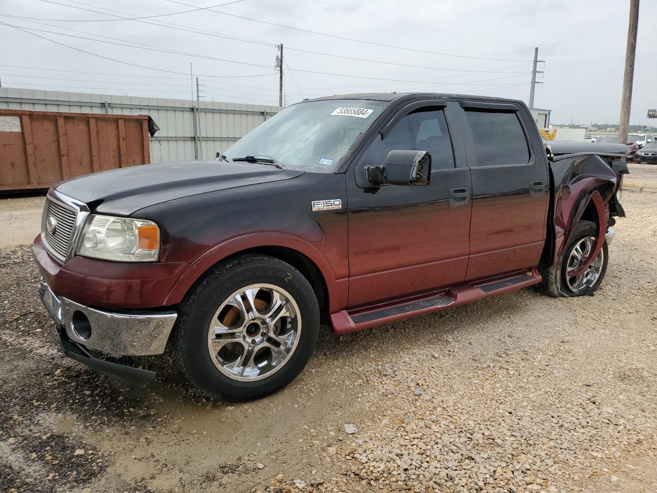 ford f-150 2007 1ftpw12v27ka69122