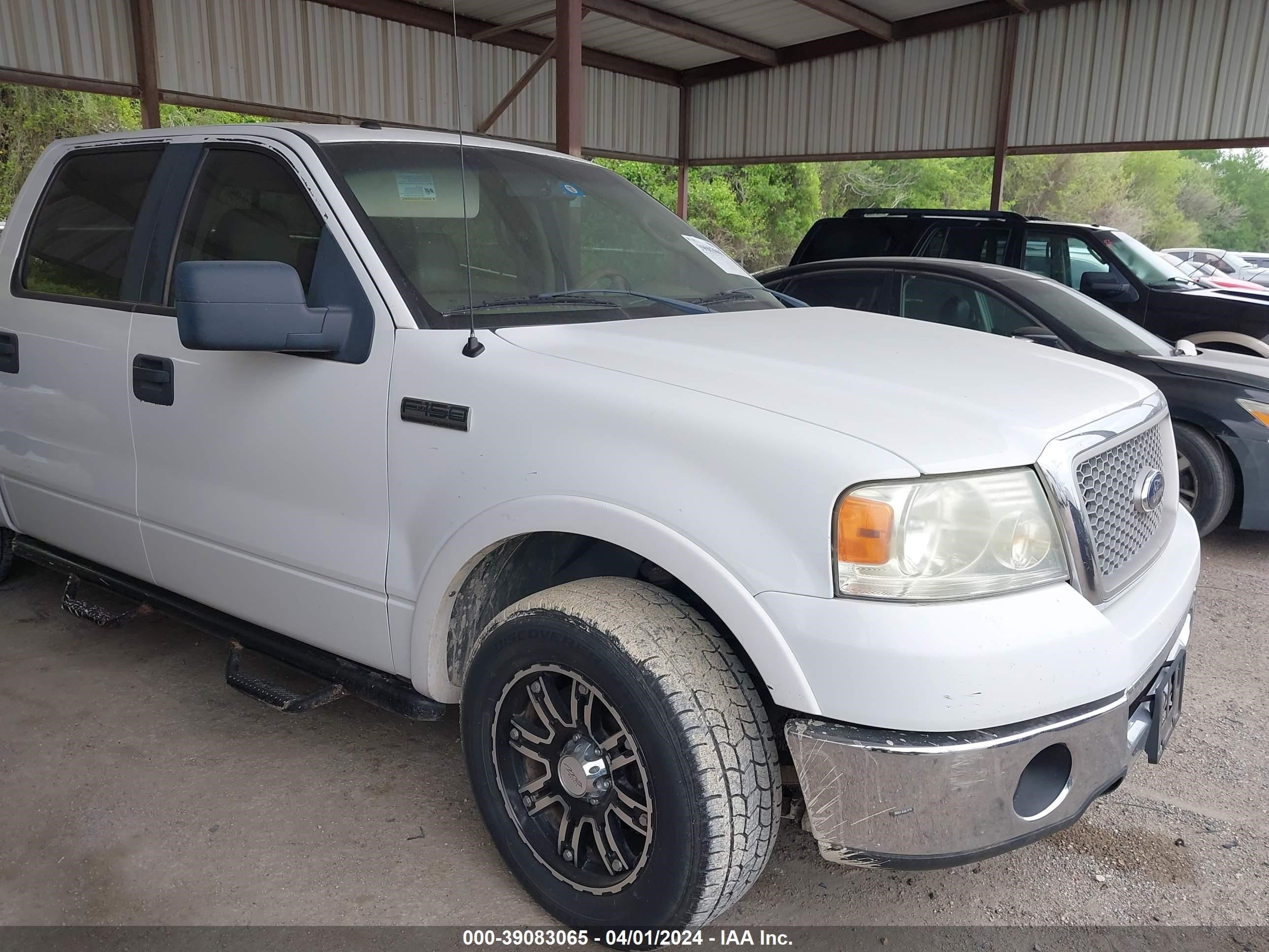 ford f-150 2008 1ftpw12v68fb89919