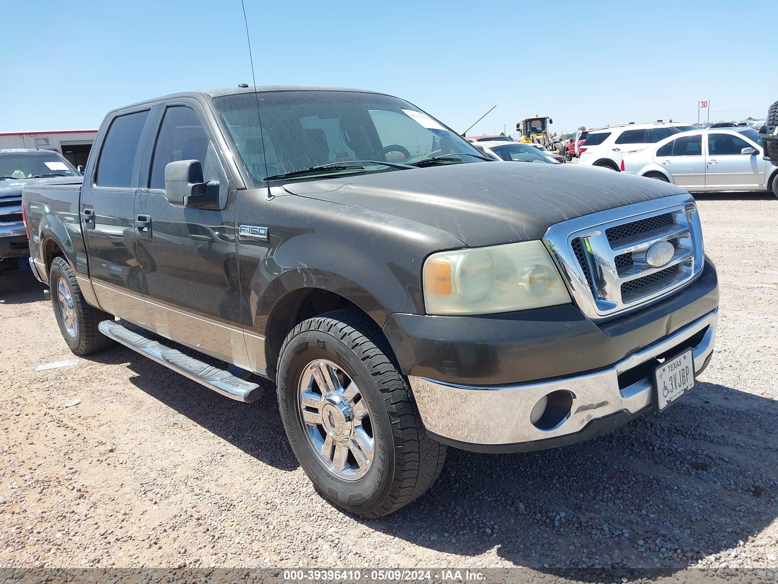 ford f-150 2008 1ftpw12v68kc59071