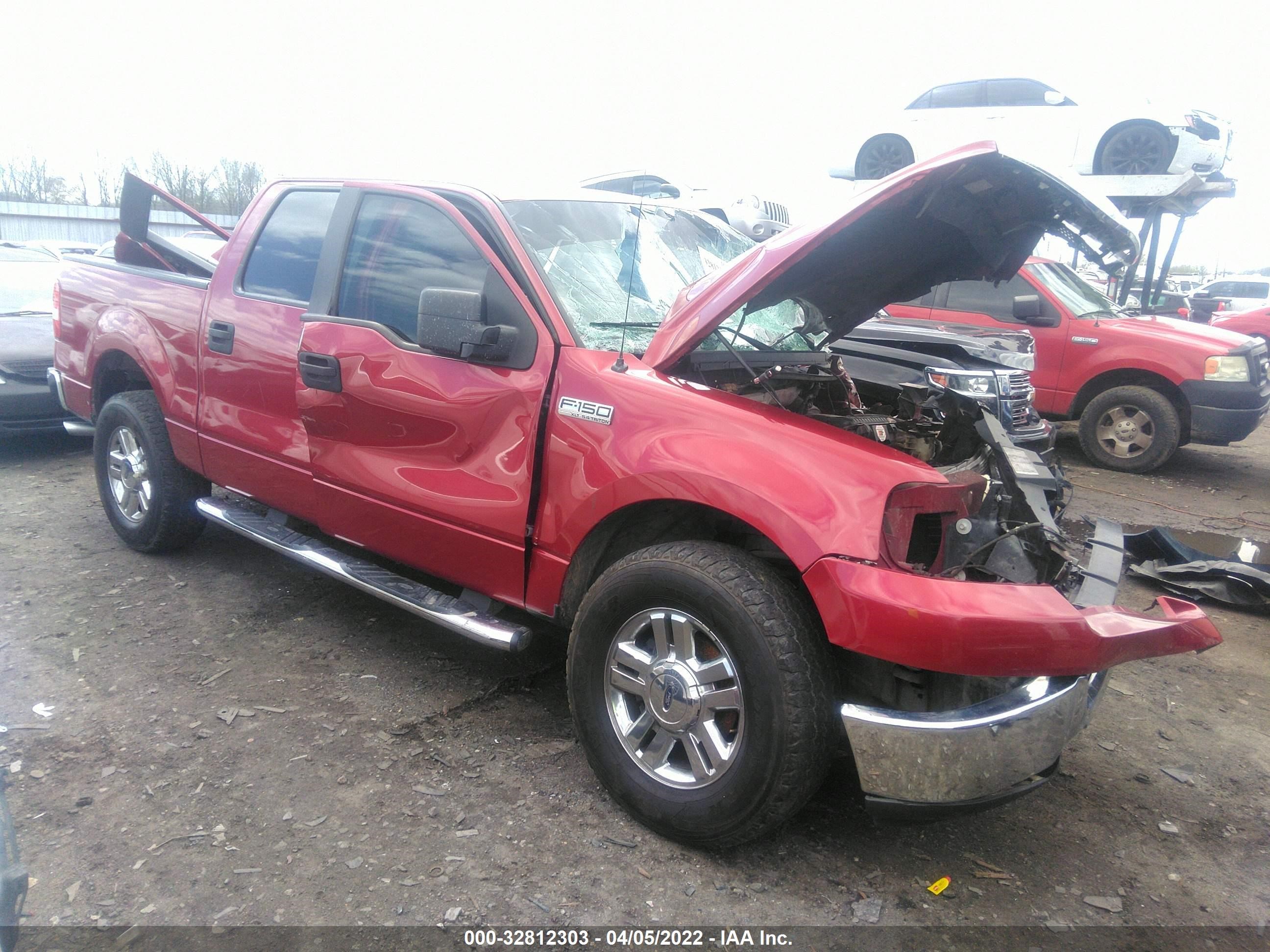 ford f-150 2007 1ftpw12v97kc30260