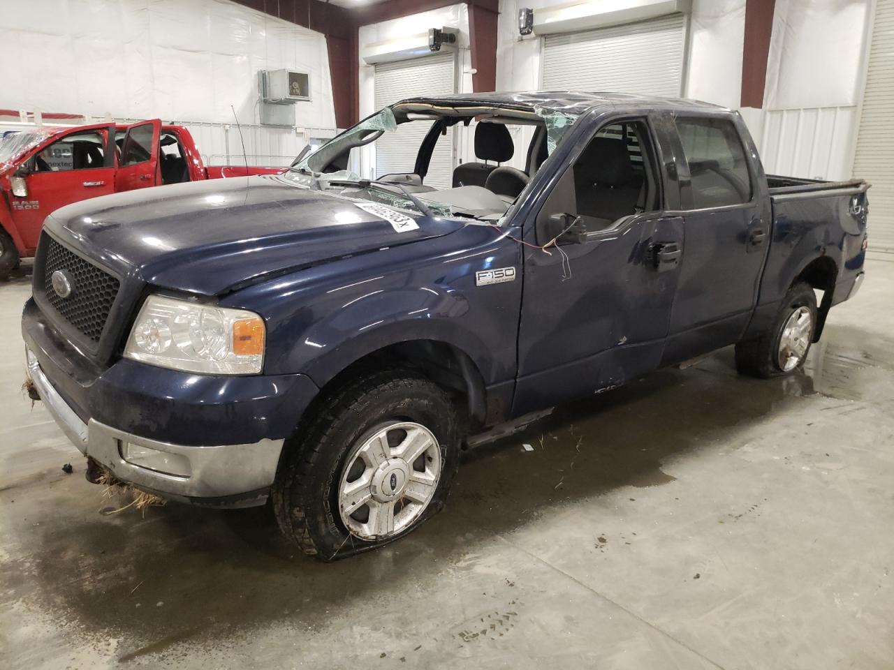 ford f-150 2004 1ftpw14504kd48500