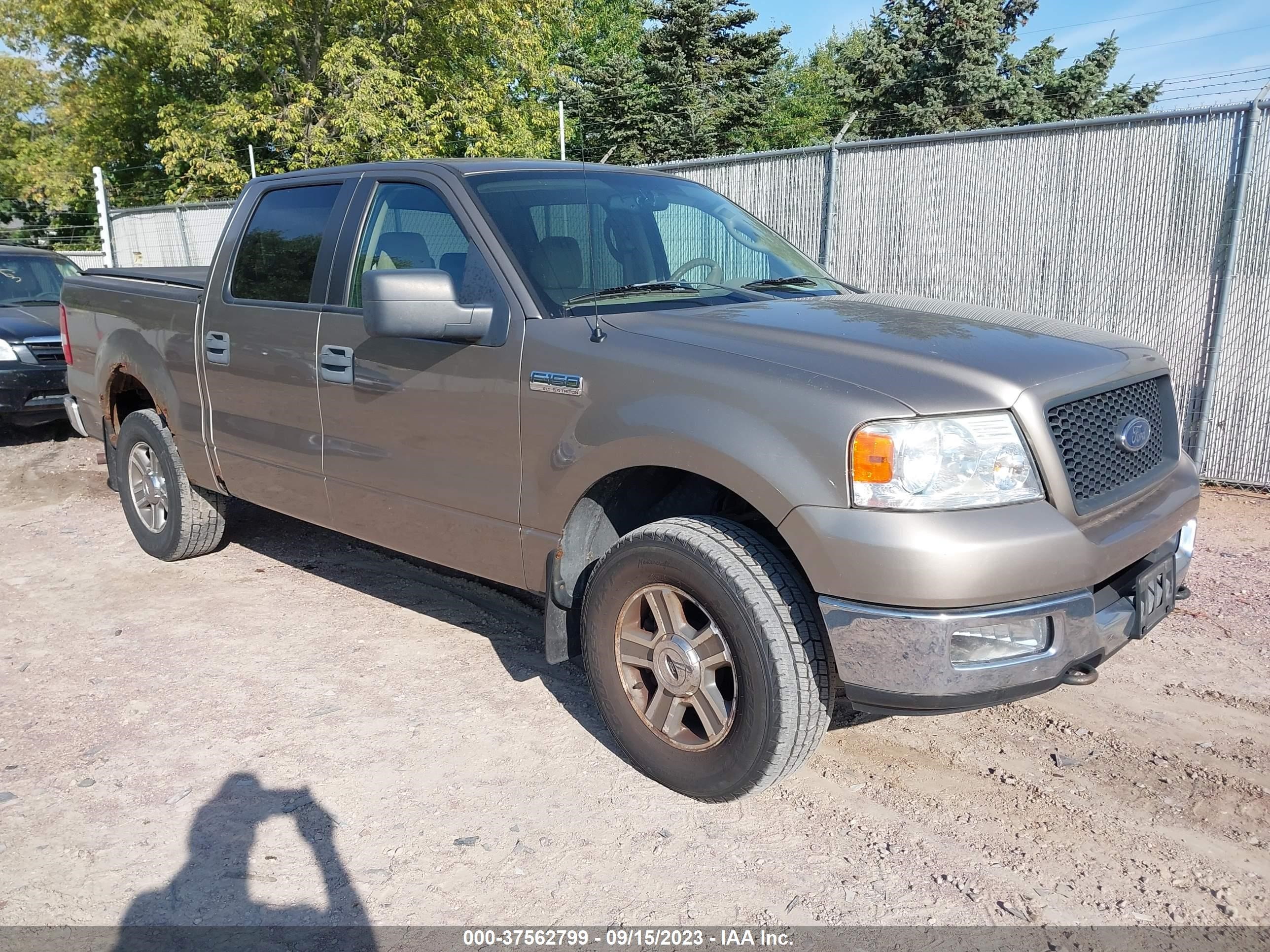 ford f-150 2005 1ftpw14505fa76878