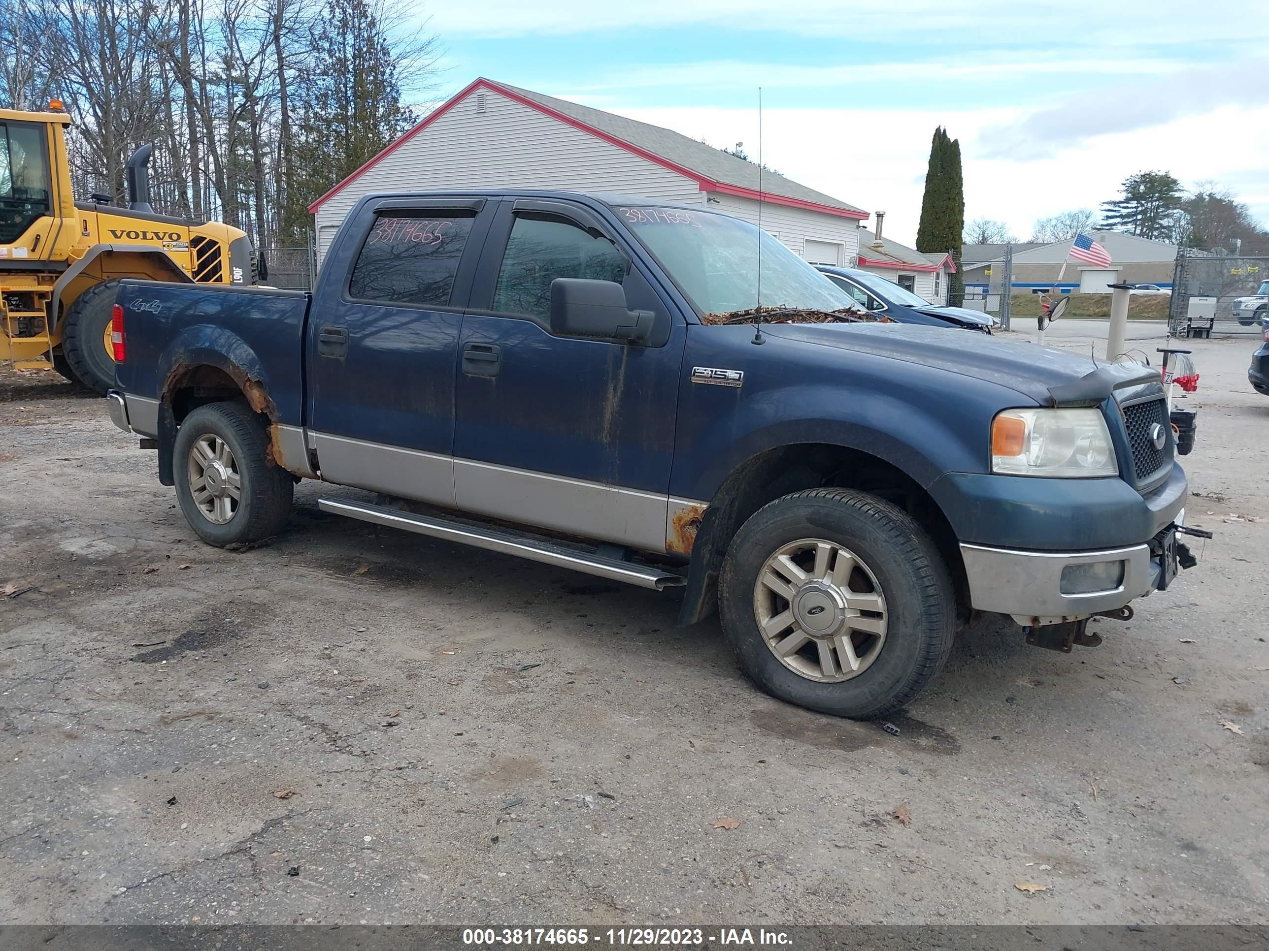 ford f-150 2005 1ftpw14505ke50445