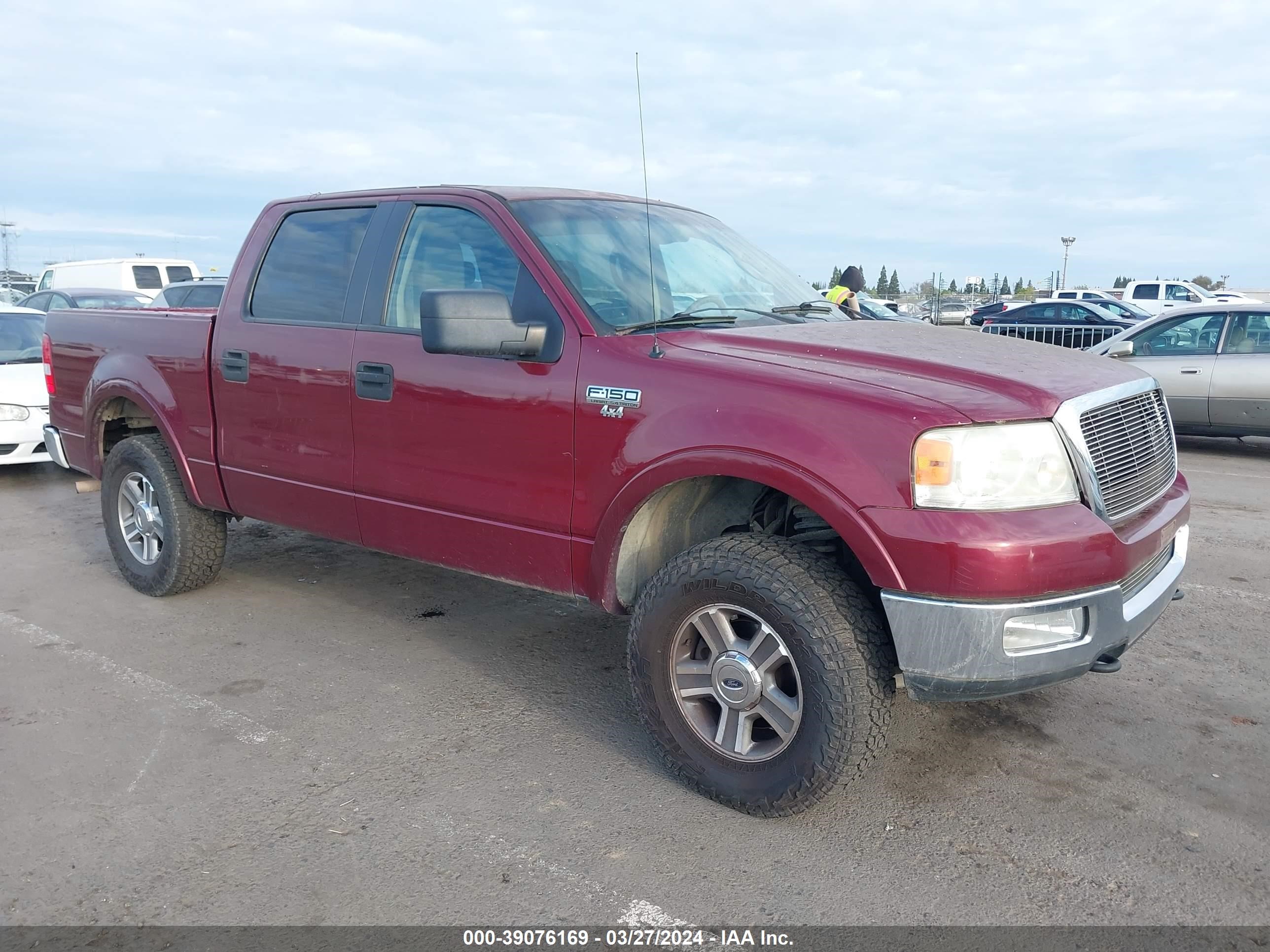 ford f-150 2005 1ftpw14505ke80352