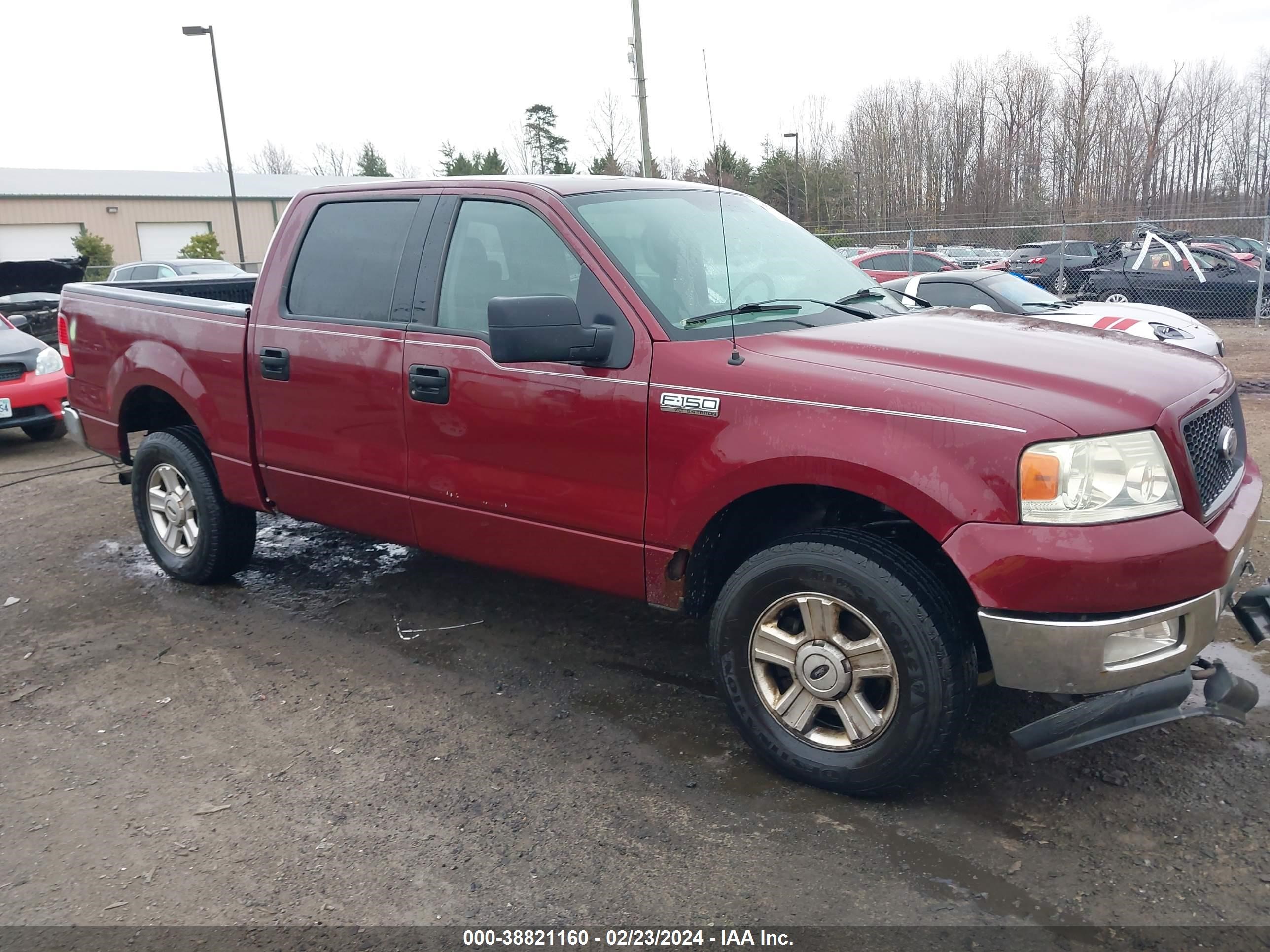 ford f-150 2004 1ftpw14514kb77224