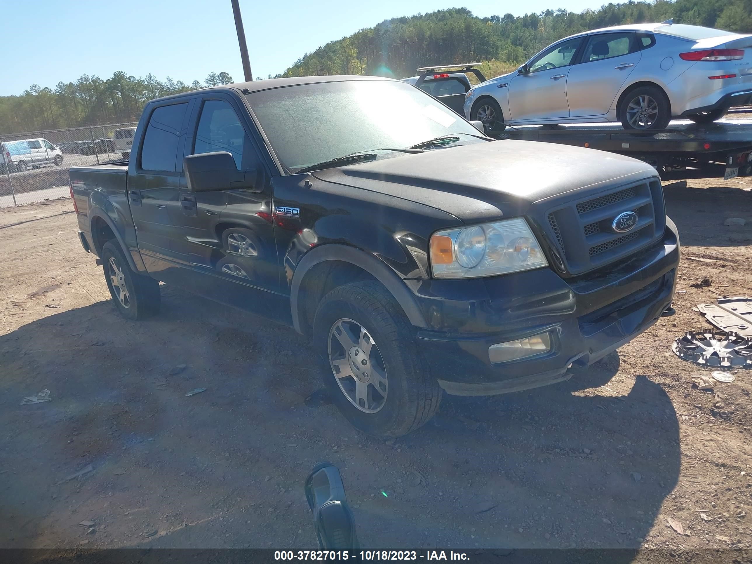 ford f-150 2004 1ftpw14514kc67330