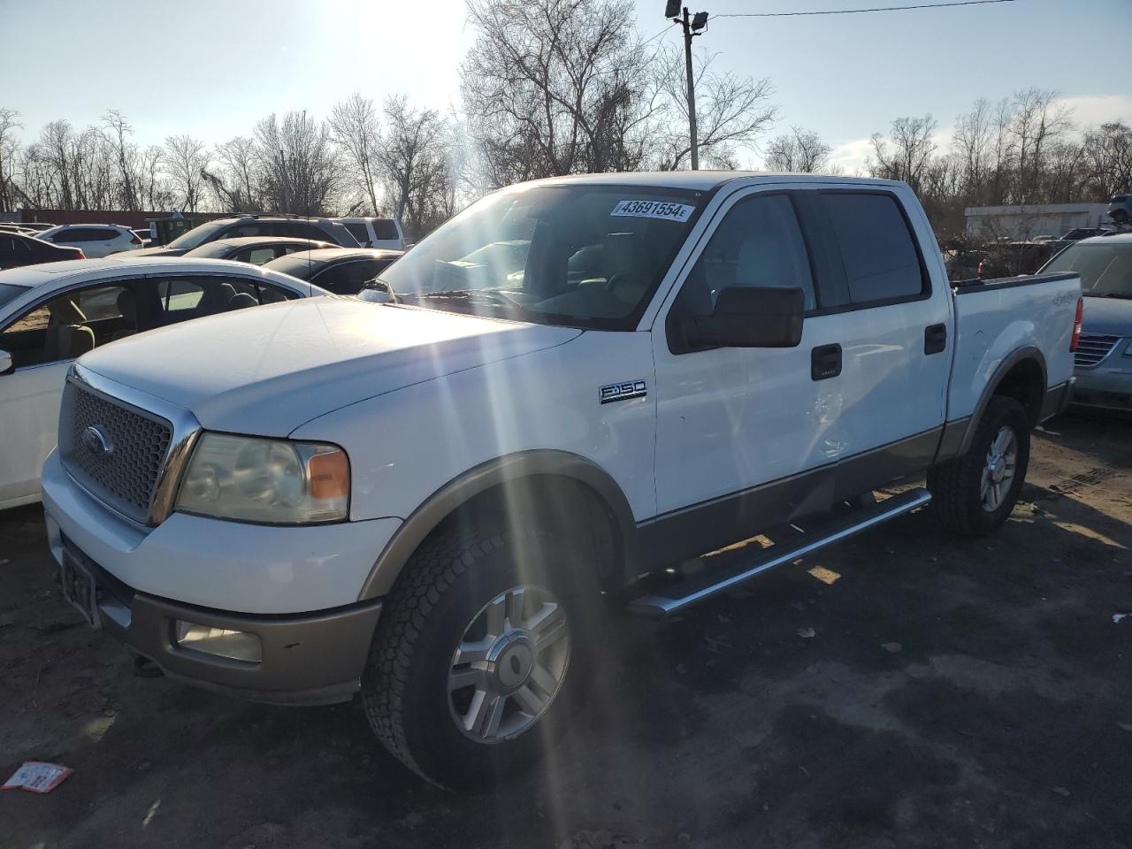 ford f-150 2004 1ftpw14524kb44524