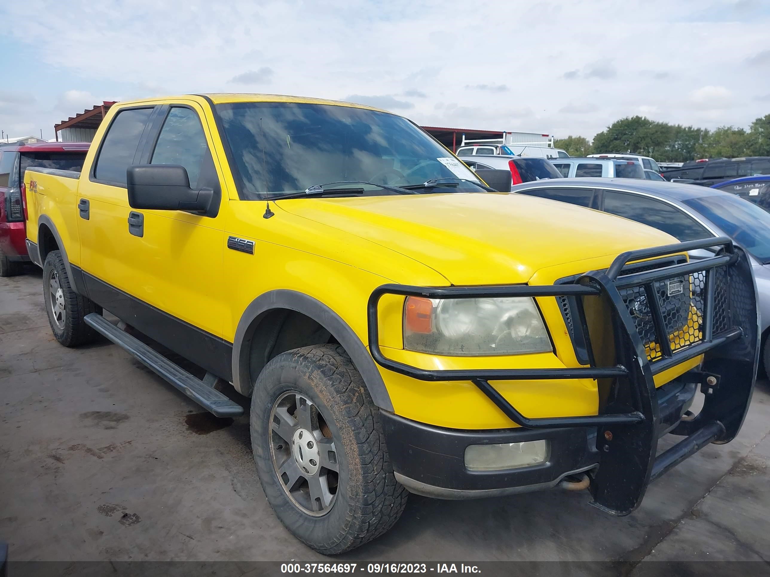 ford f-150 2004 1ftpw14524kc57227