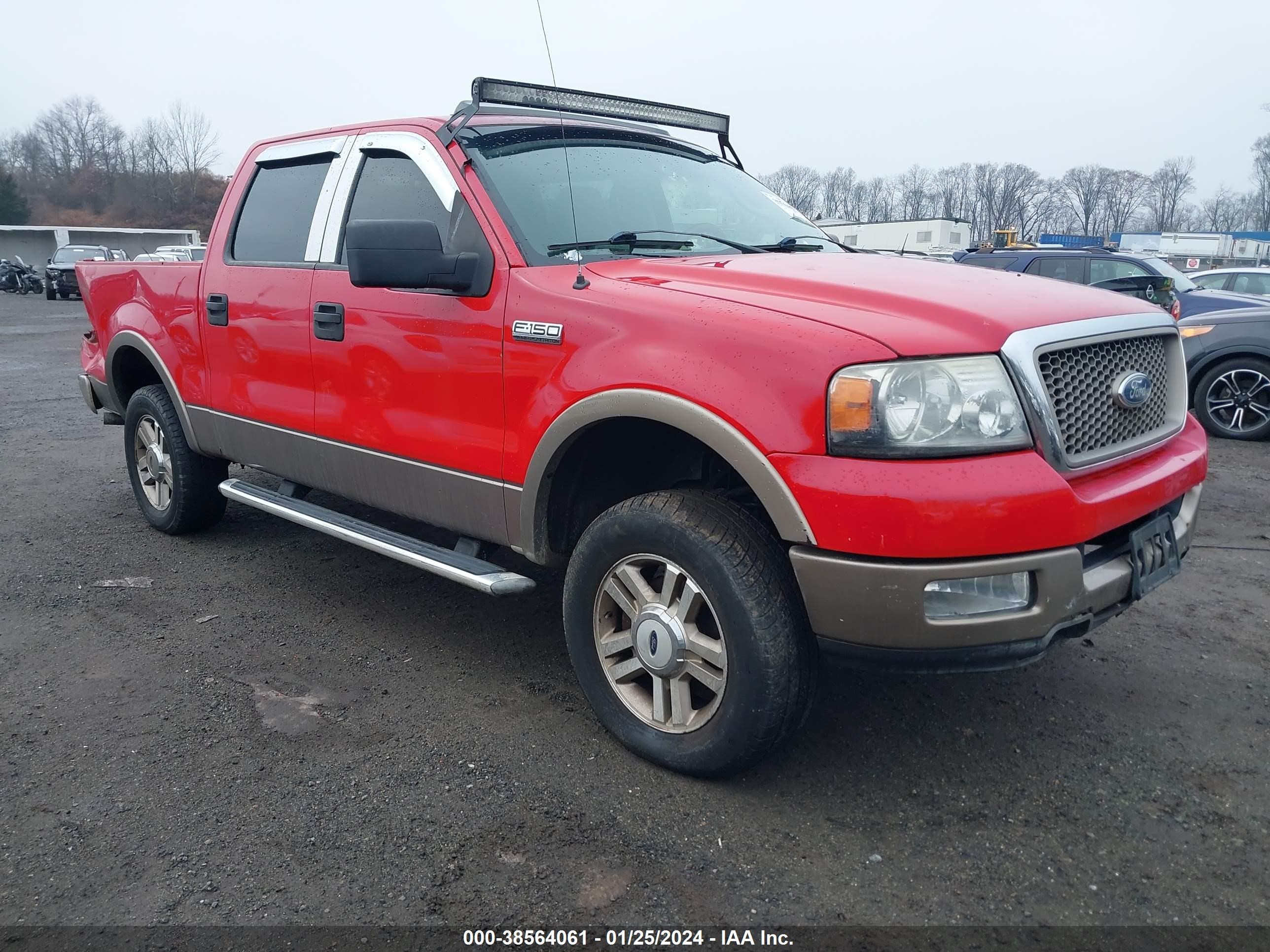 ford f-150 2005 1ftpw14525fa01700