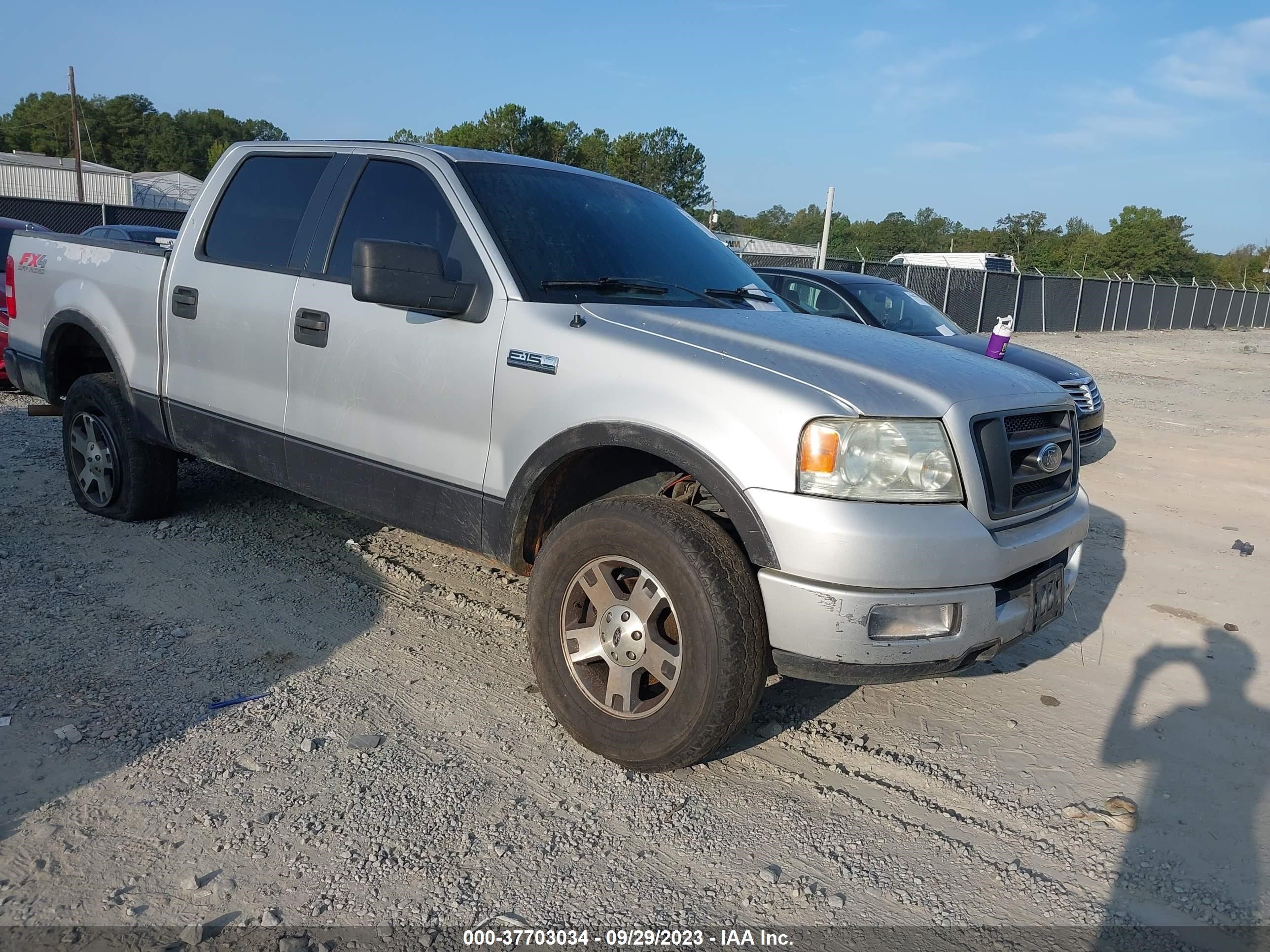 ford f-150 2005 1ftpw14525fb64153