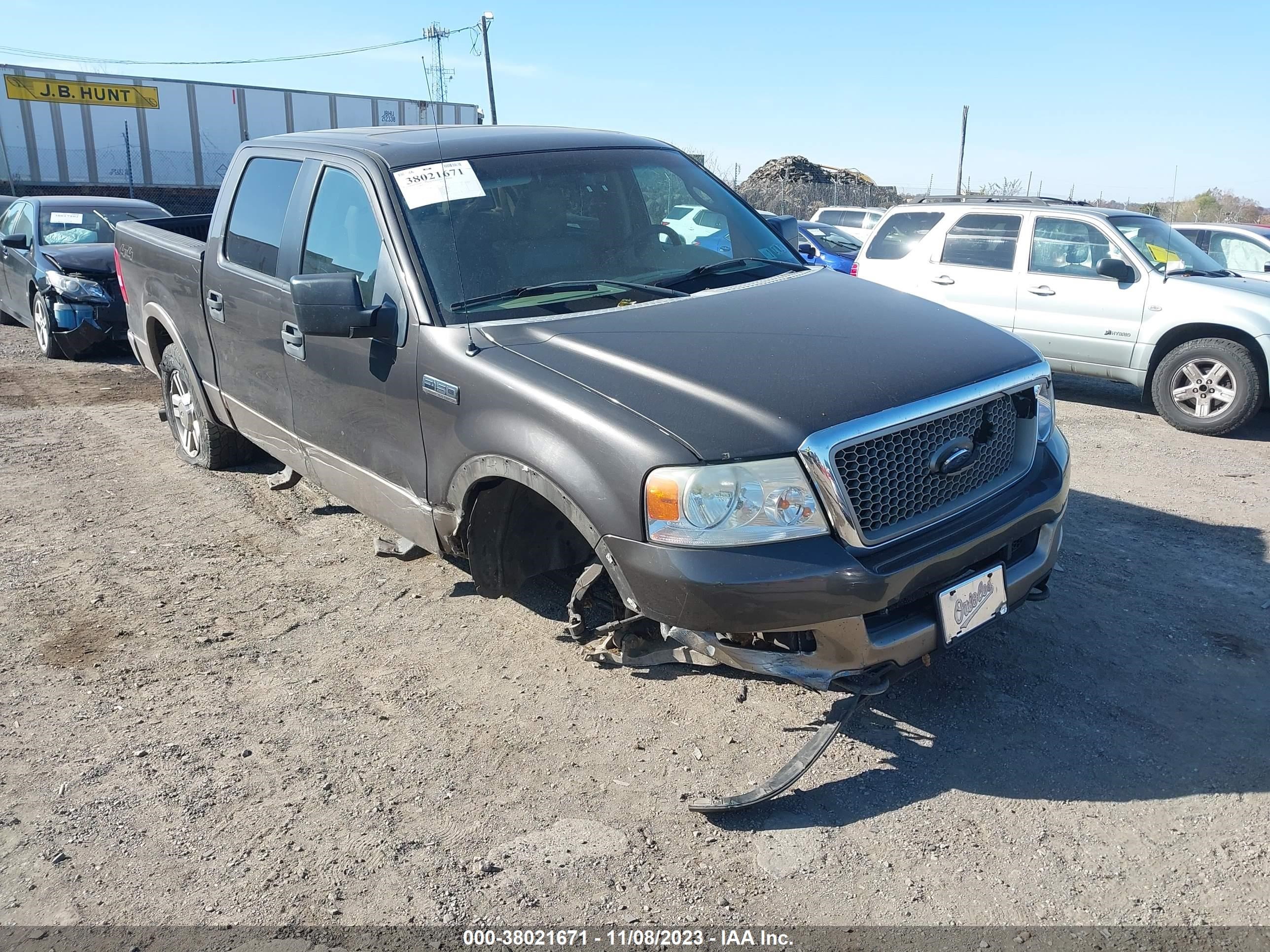 ford f-150 2005 1ftpw14535fa56771