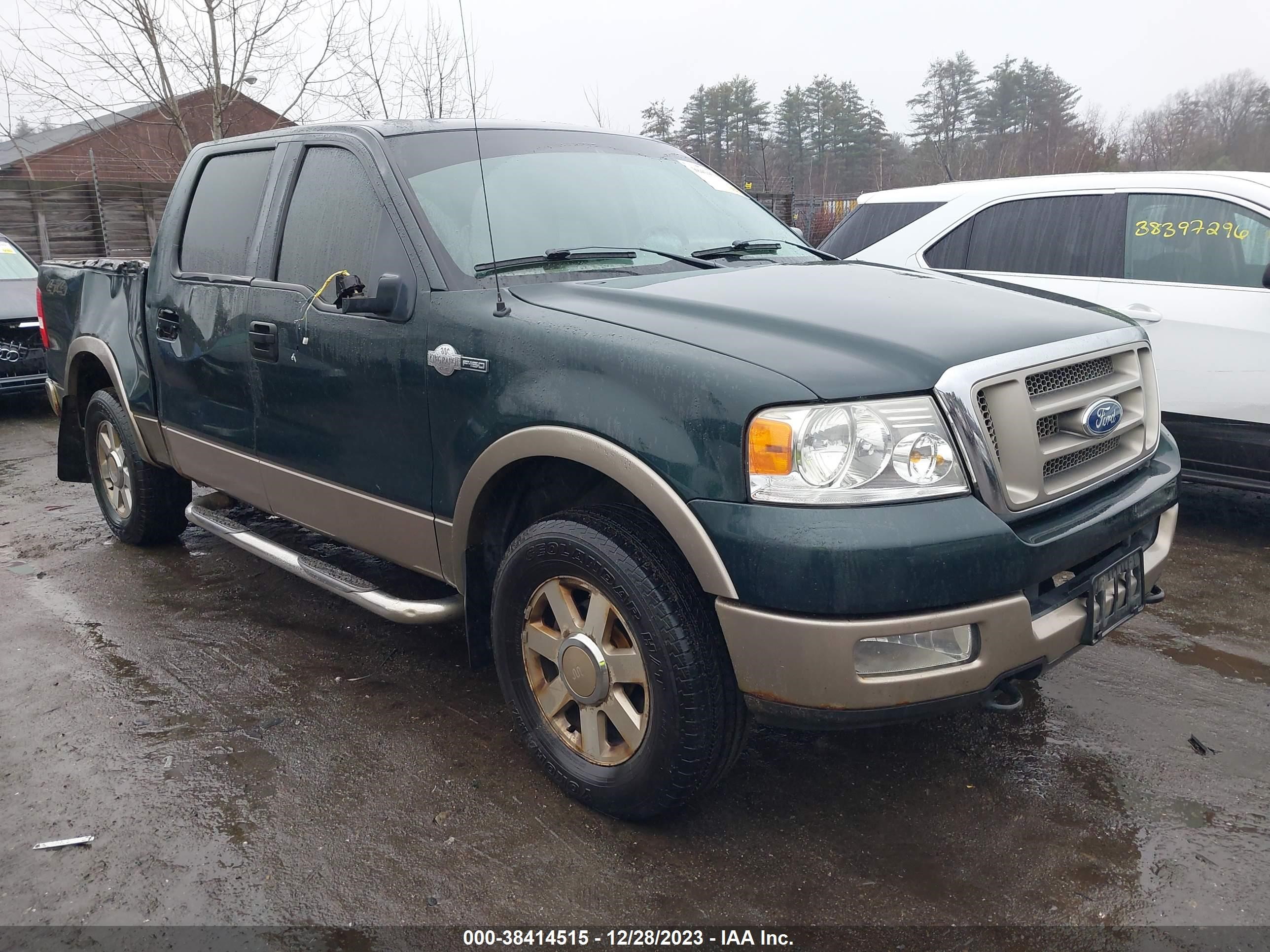 ford f-150 2005 1ftpw14535kf04479