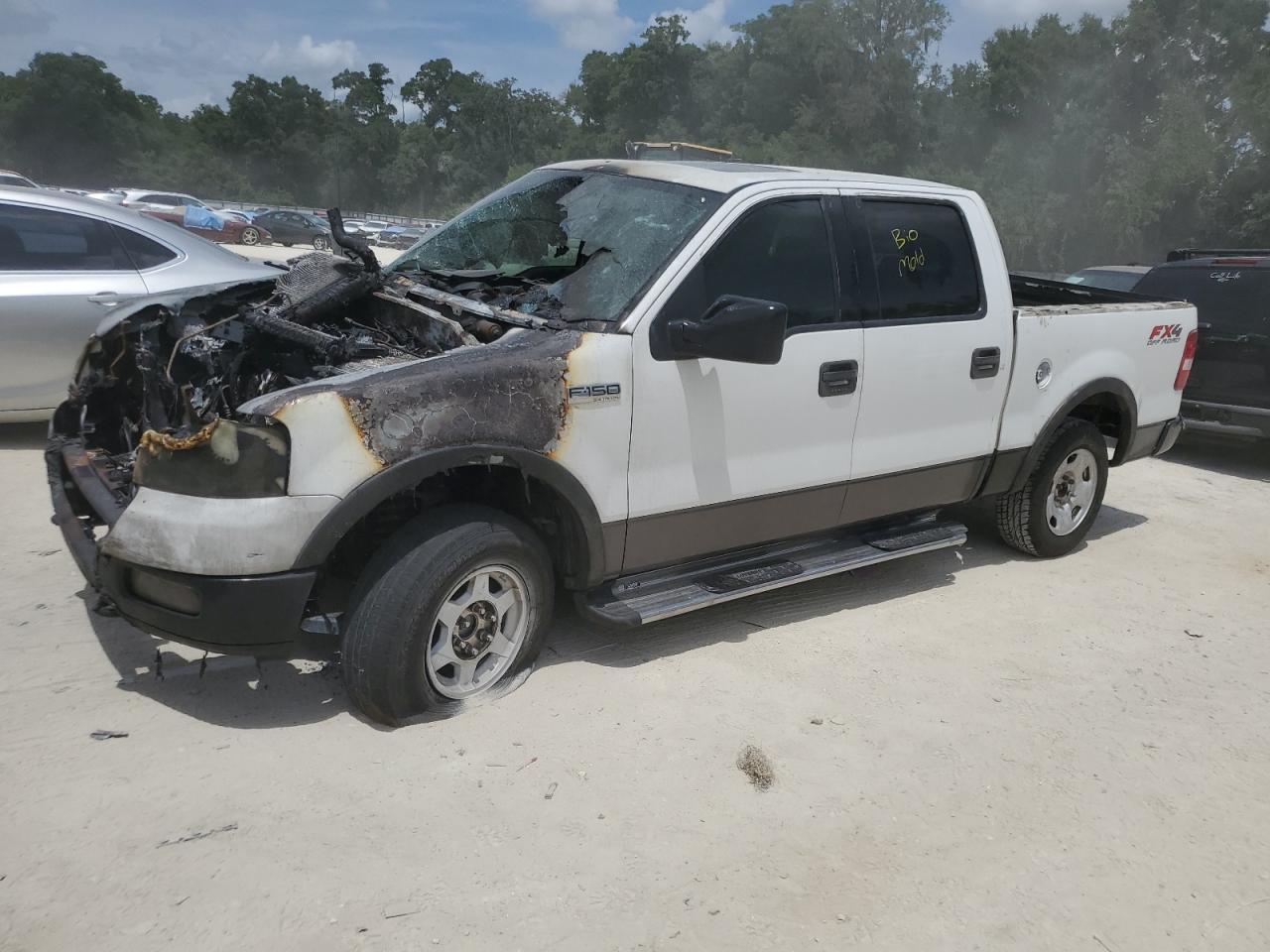 ford f-150 2004 1ftpw14544kc99379