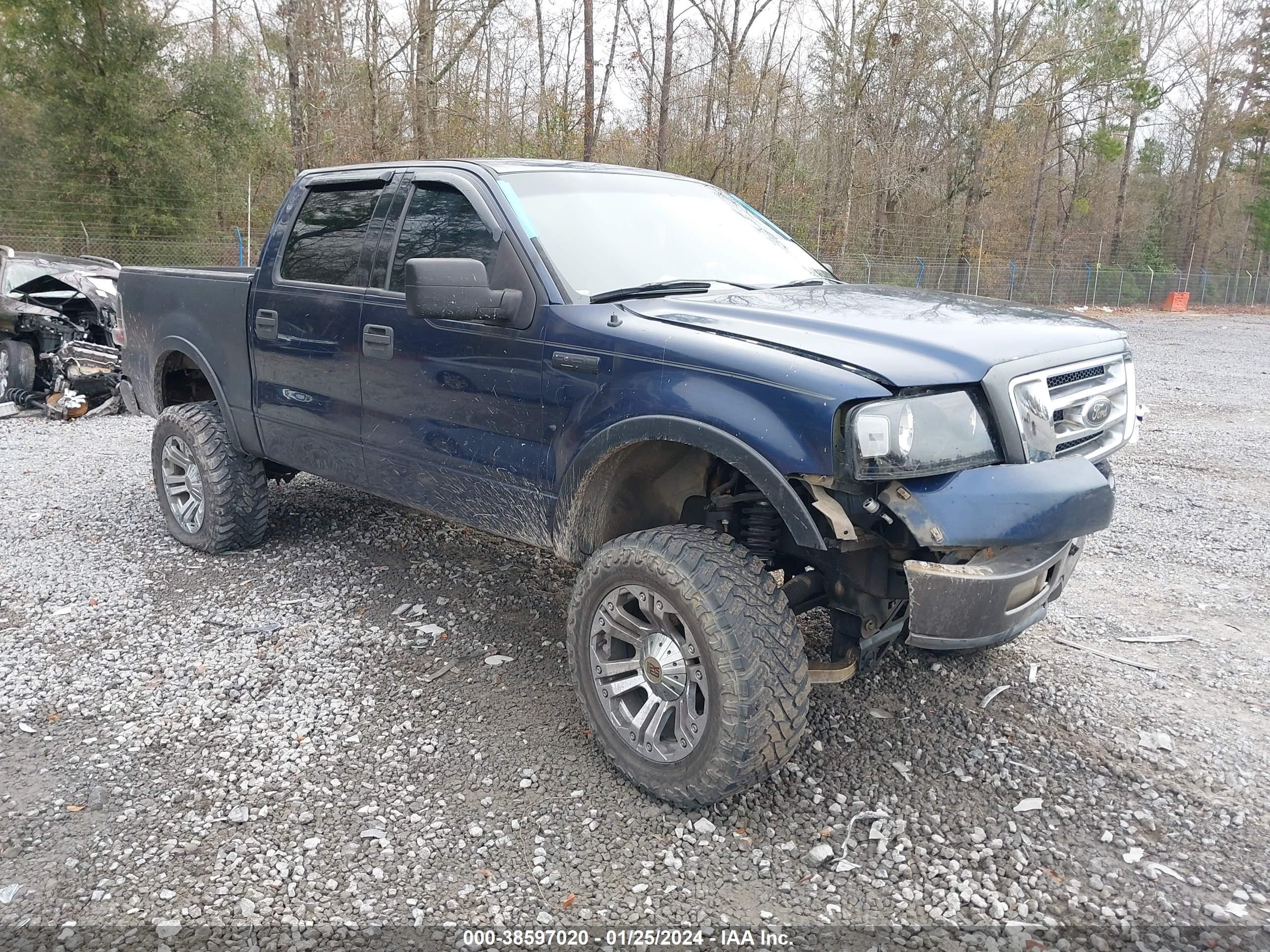 ford f-150 2004 1ftpw14544kd43588