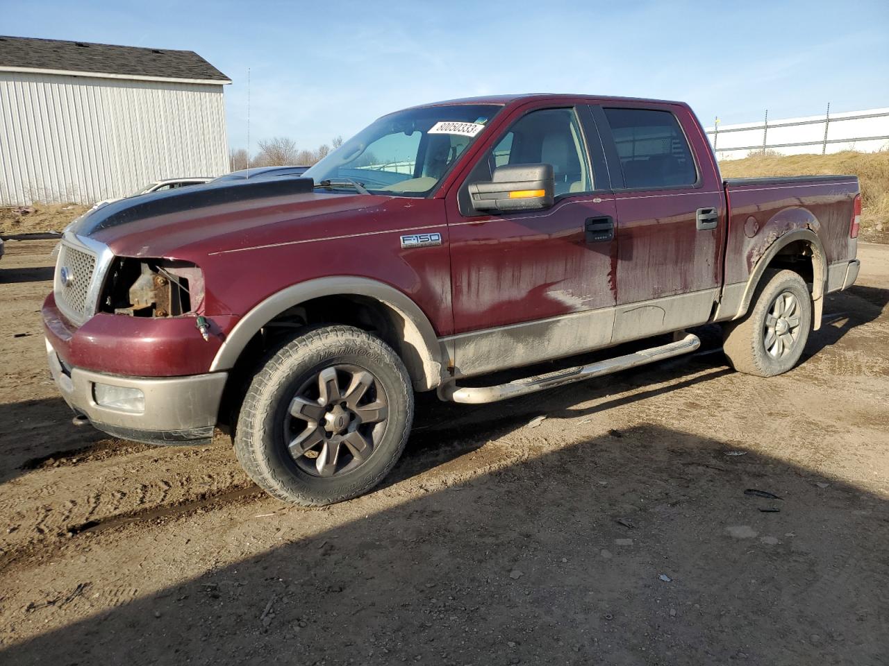 ford f-150 2005 1ftpw14545fa81100