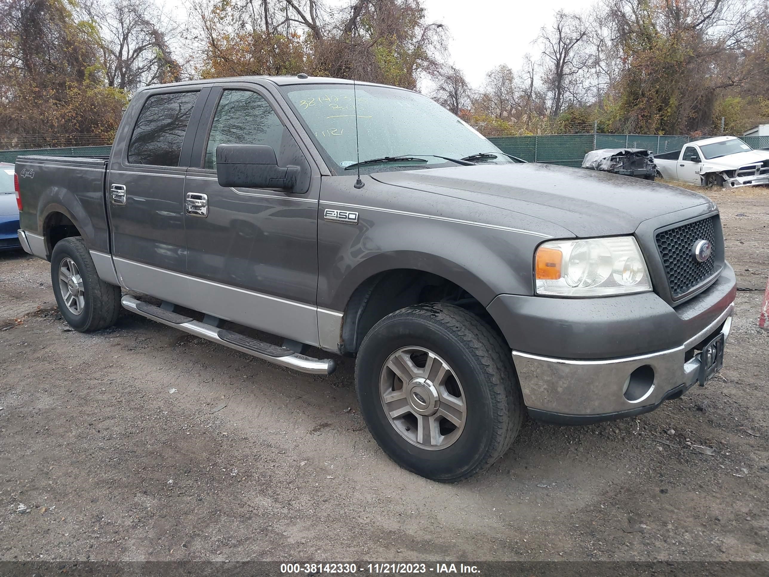 ford f-150 2006 1ftpw14546kc79183