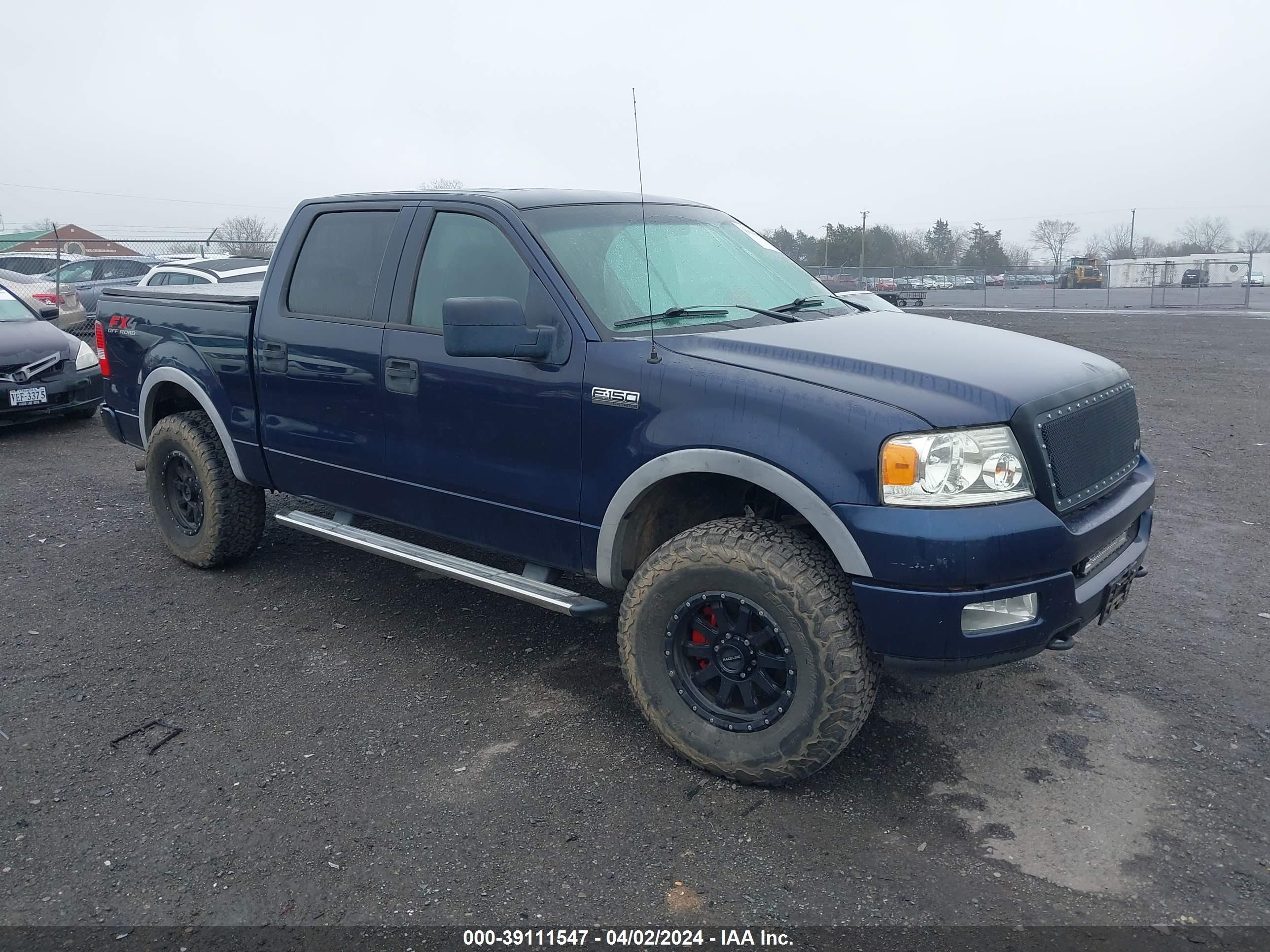 ford f-150 2005 1ftpw14555kf06105