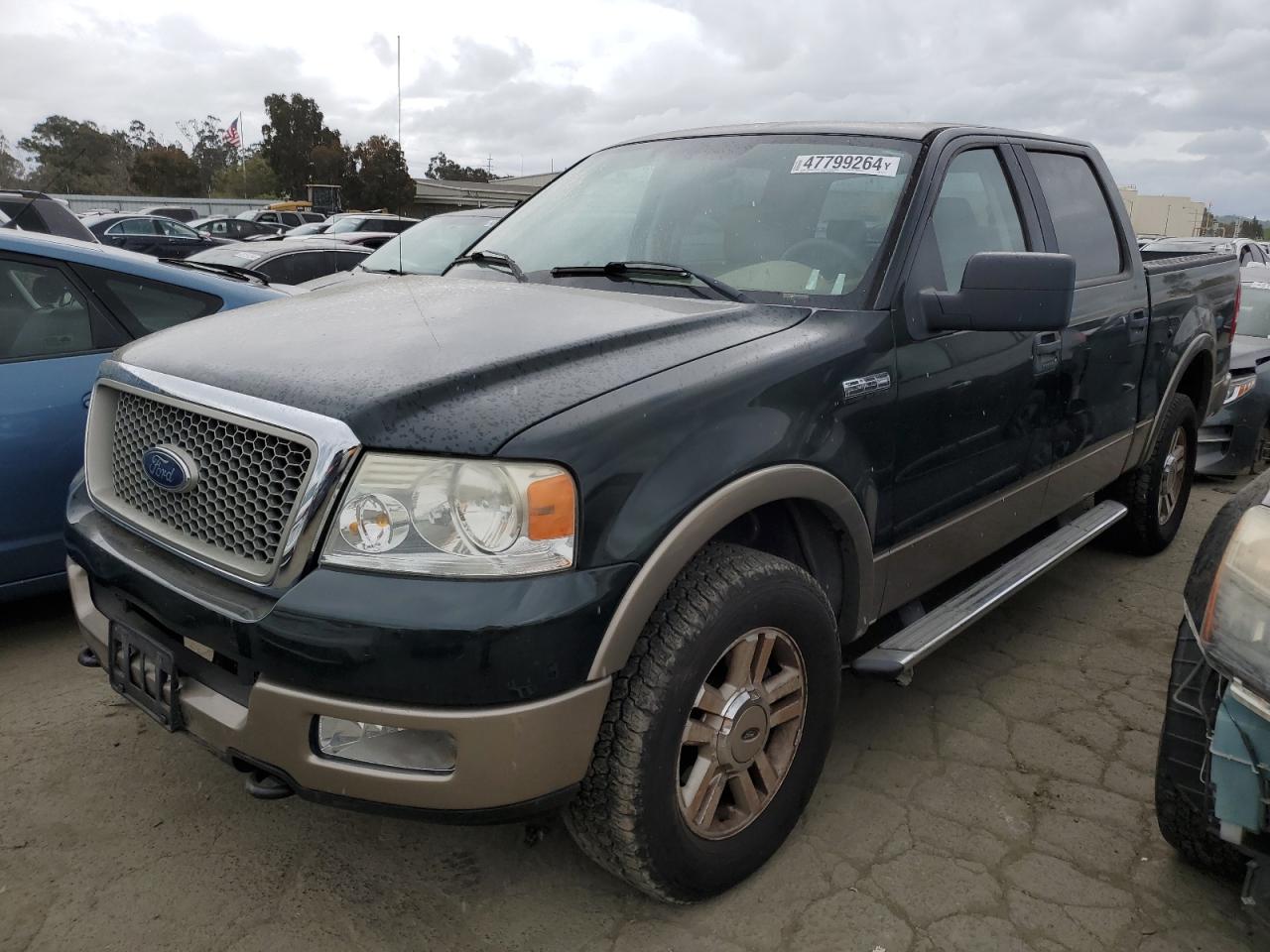 ford f-150 2005 1ftpw14555kf13474