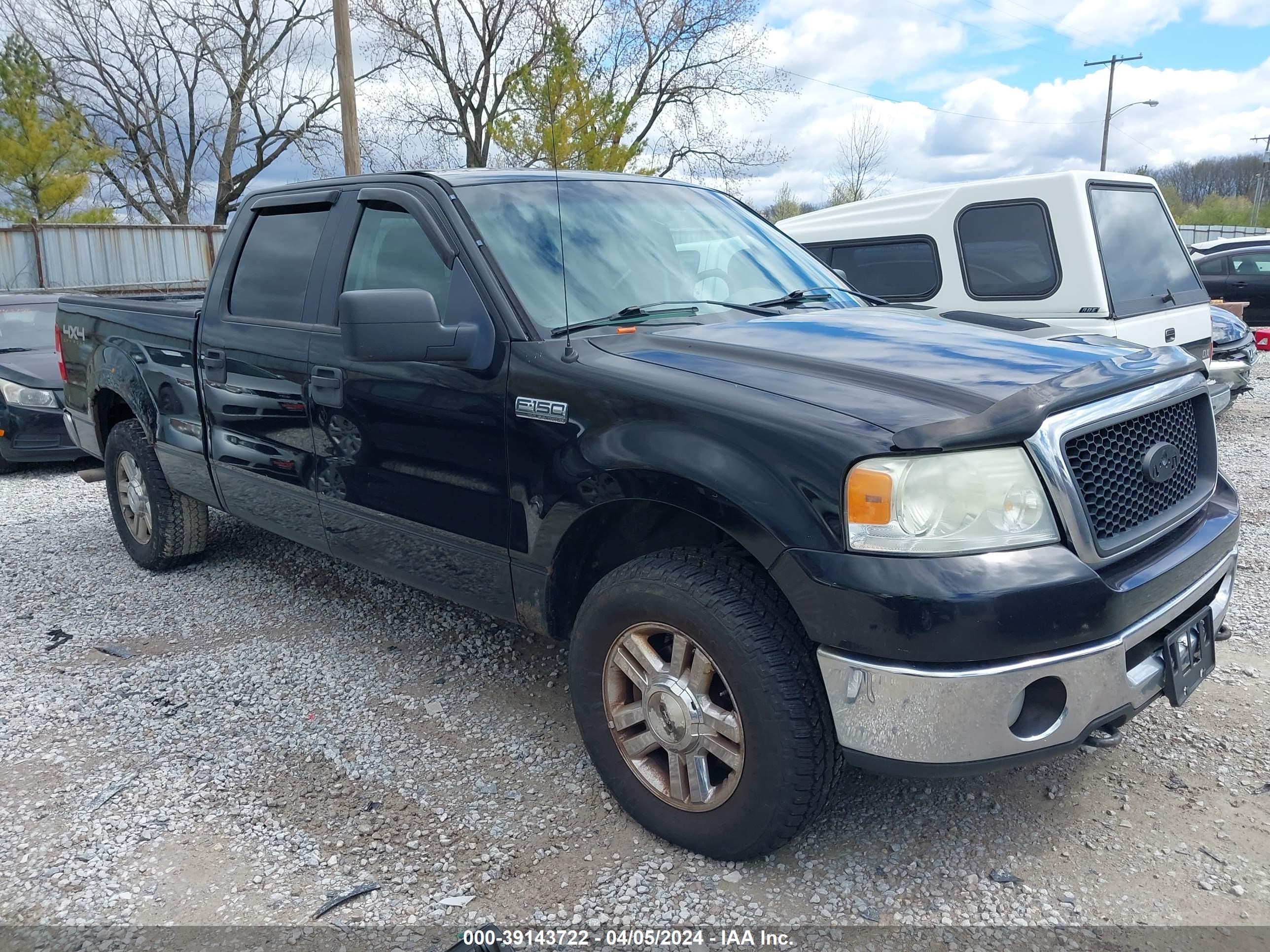 ford f-150 2006 1ftpw14556fb08502