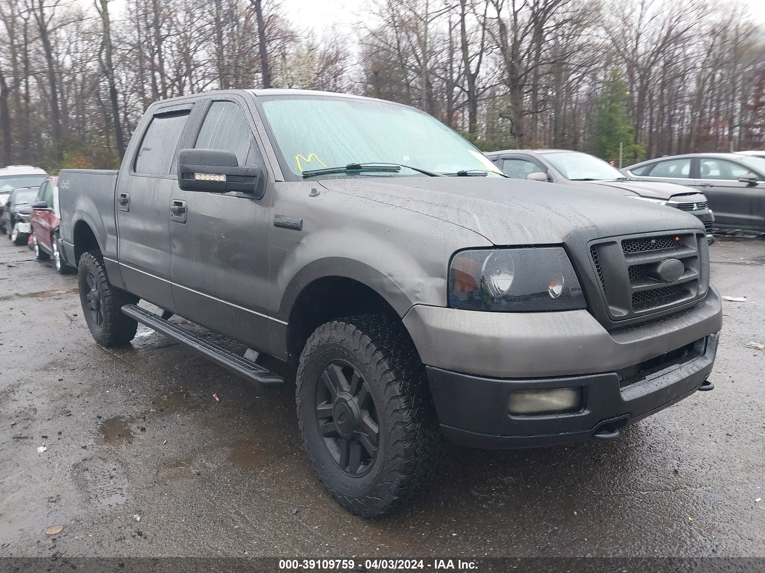 ford f-150 2004 1ftpw14564kc99836