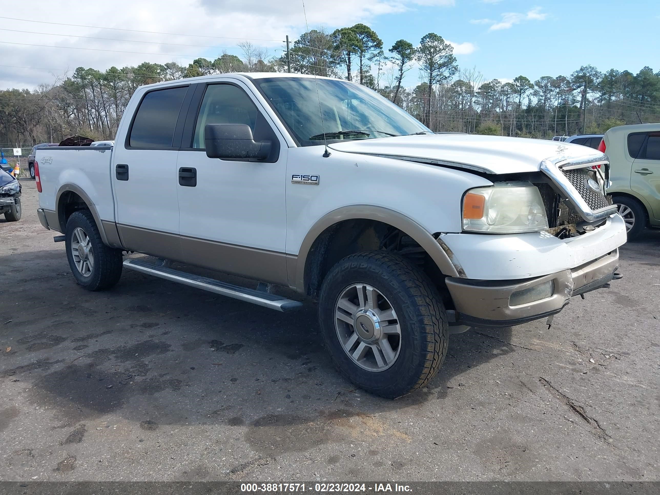 ford f-150 2005 1ftpw14565fa59468