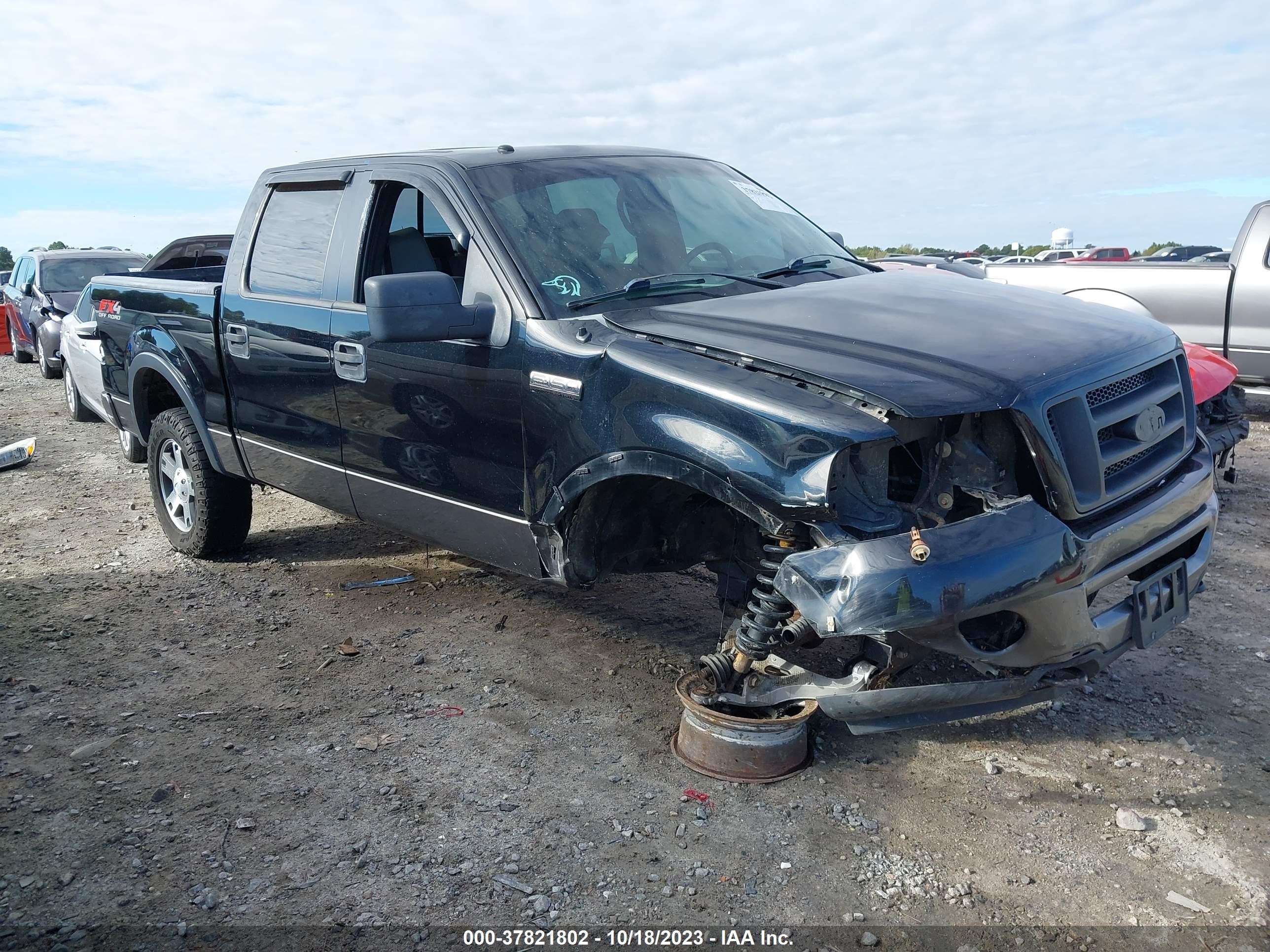 ford f-150 2006 1ftpw14566fa19599