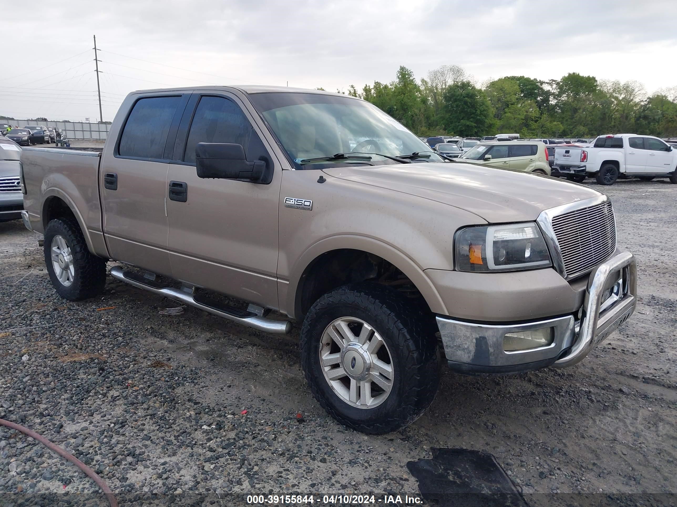 ford f-150 2004 1ftpw14574kd06096