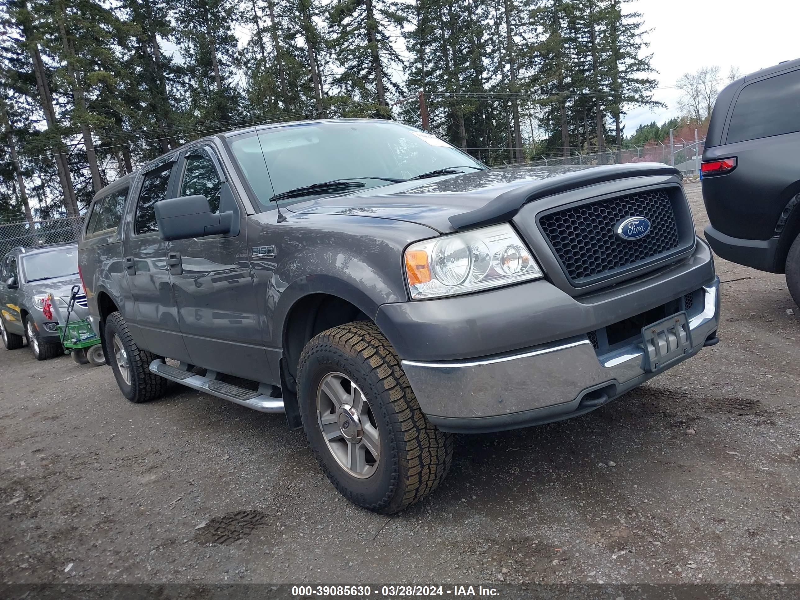 ford f-150 2005 1ftpw14575kc32566