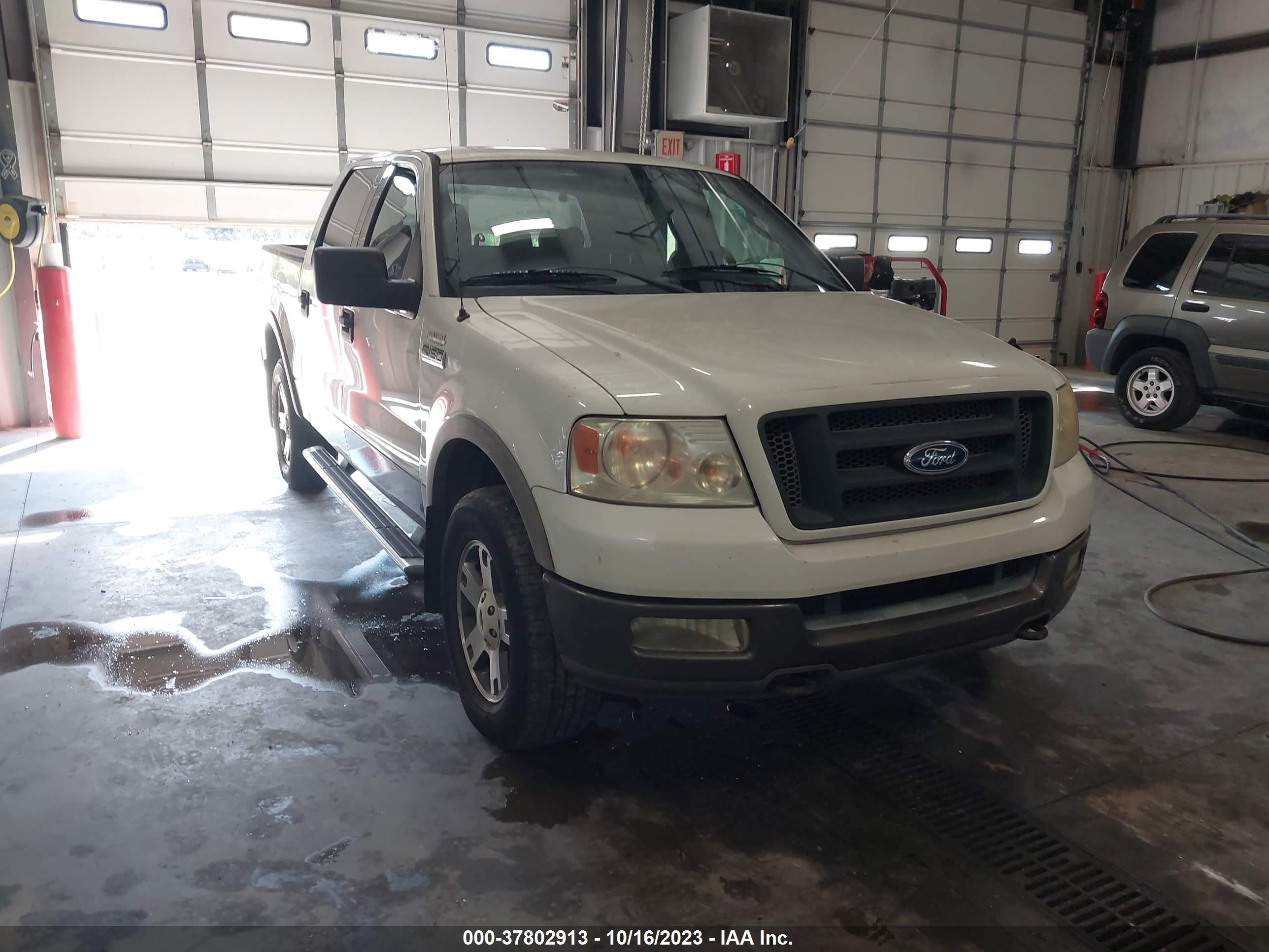 ford f-150 2004 1ftpw14594kc59847