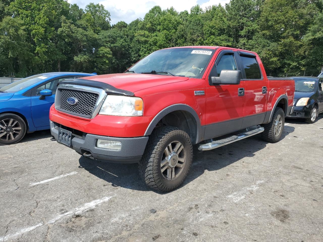 ford f-150 2005 1ftpw14595fa49999