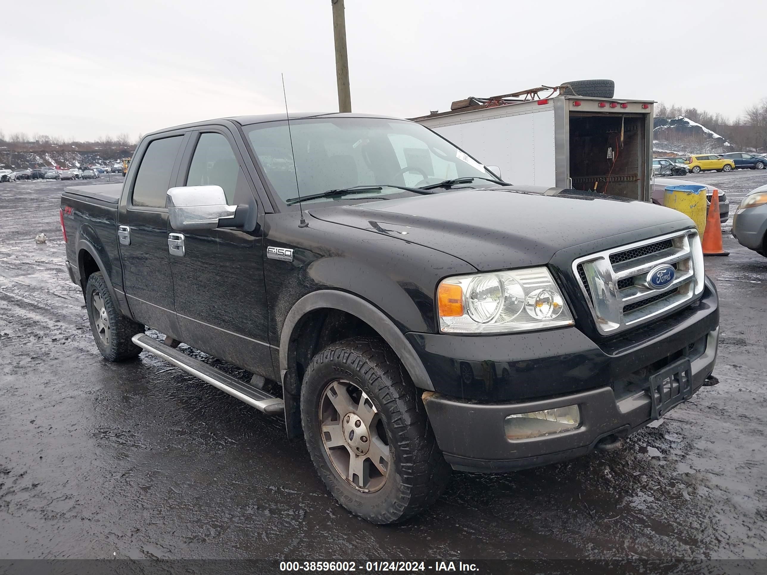 ford f-150 2005 1ftpw14595fa58086