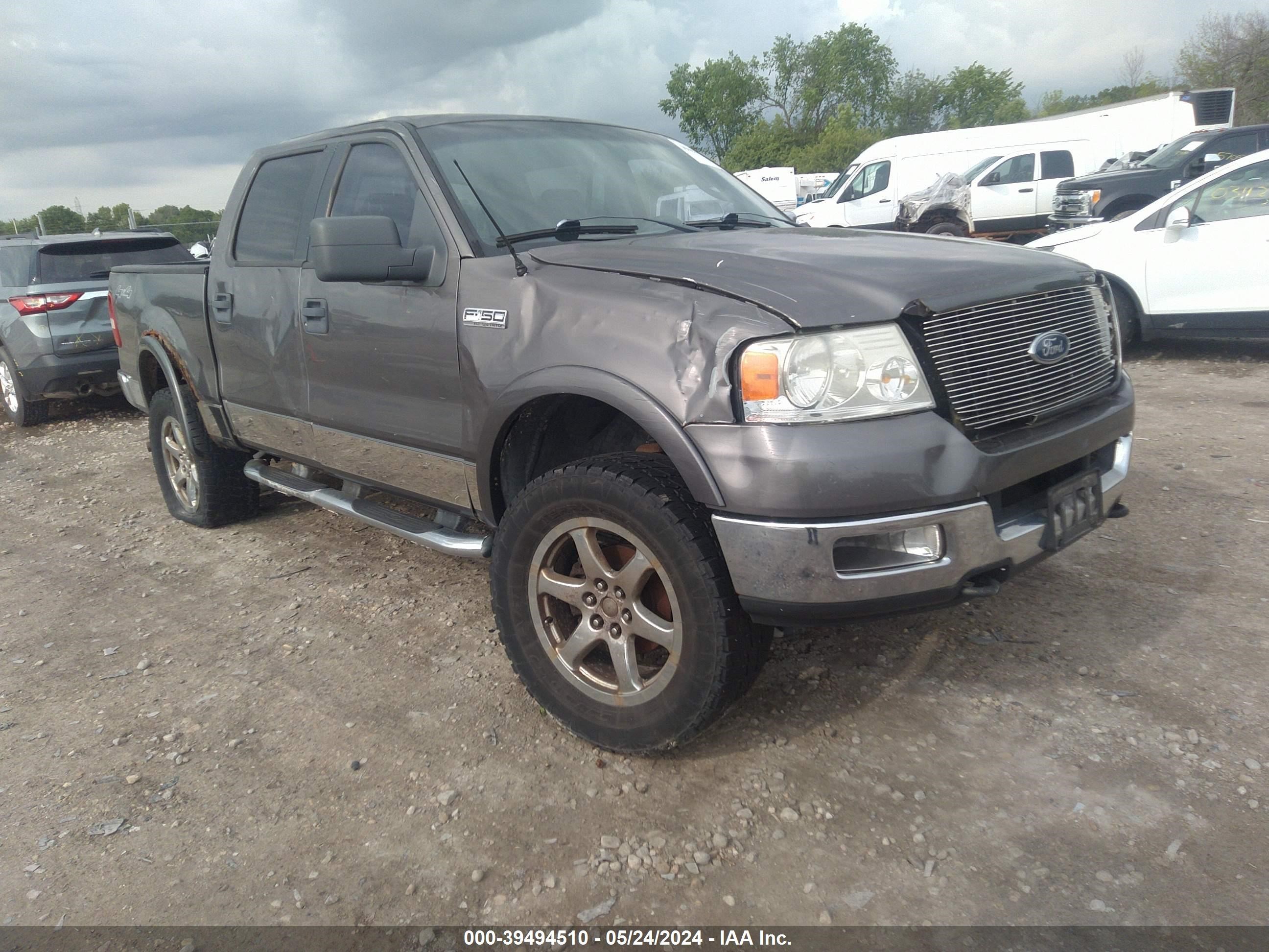 ford f-150 2005 1ftpw14595fb38004