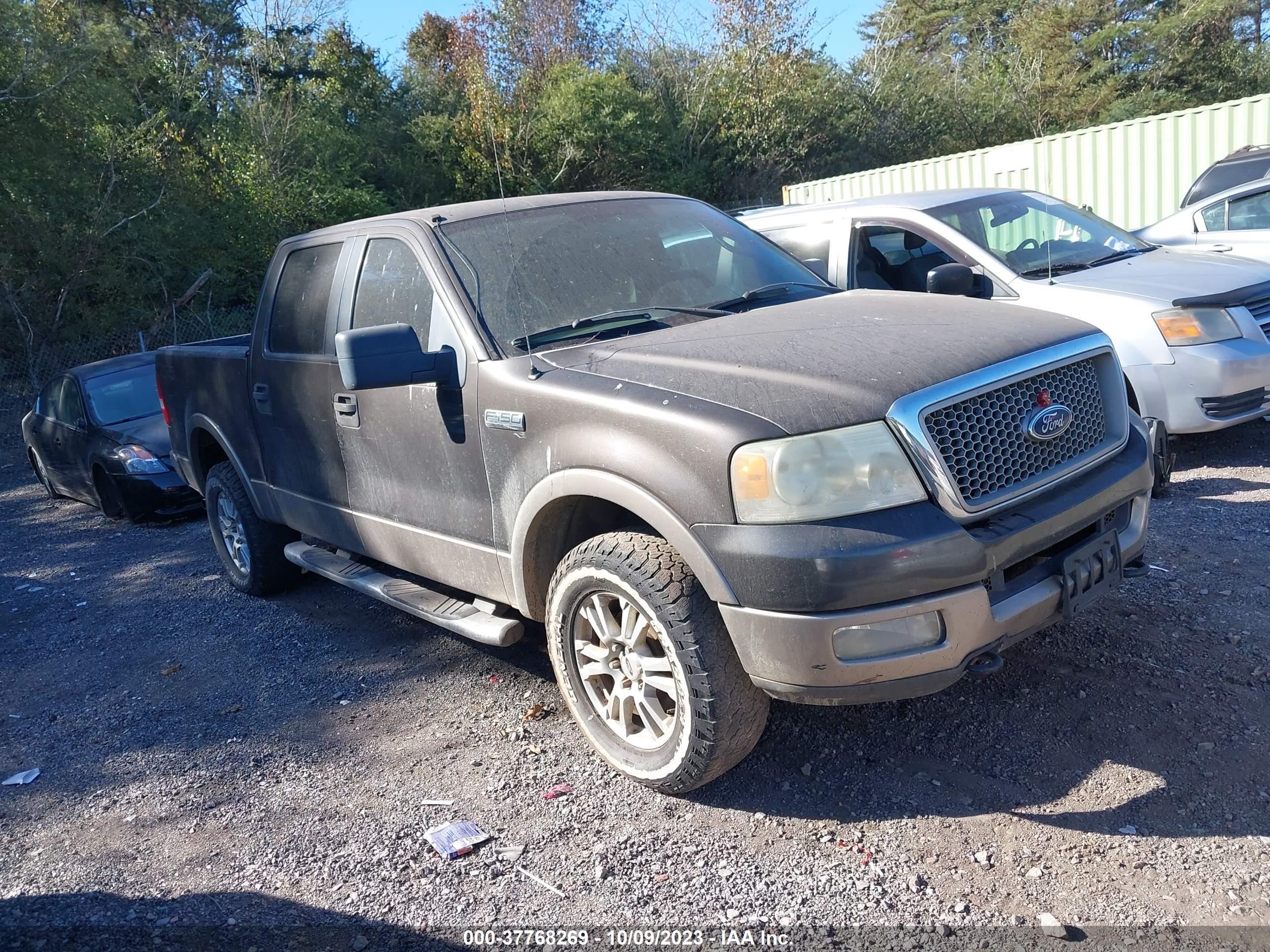 ford f-150 2005 1ftpw14595kd33396