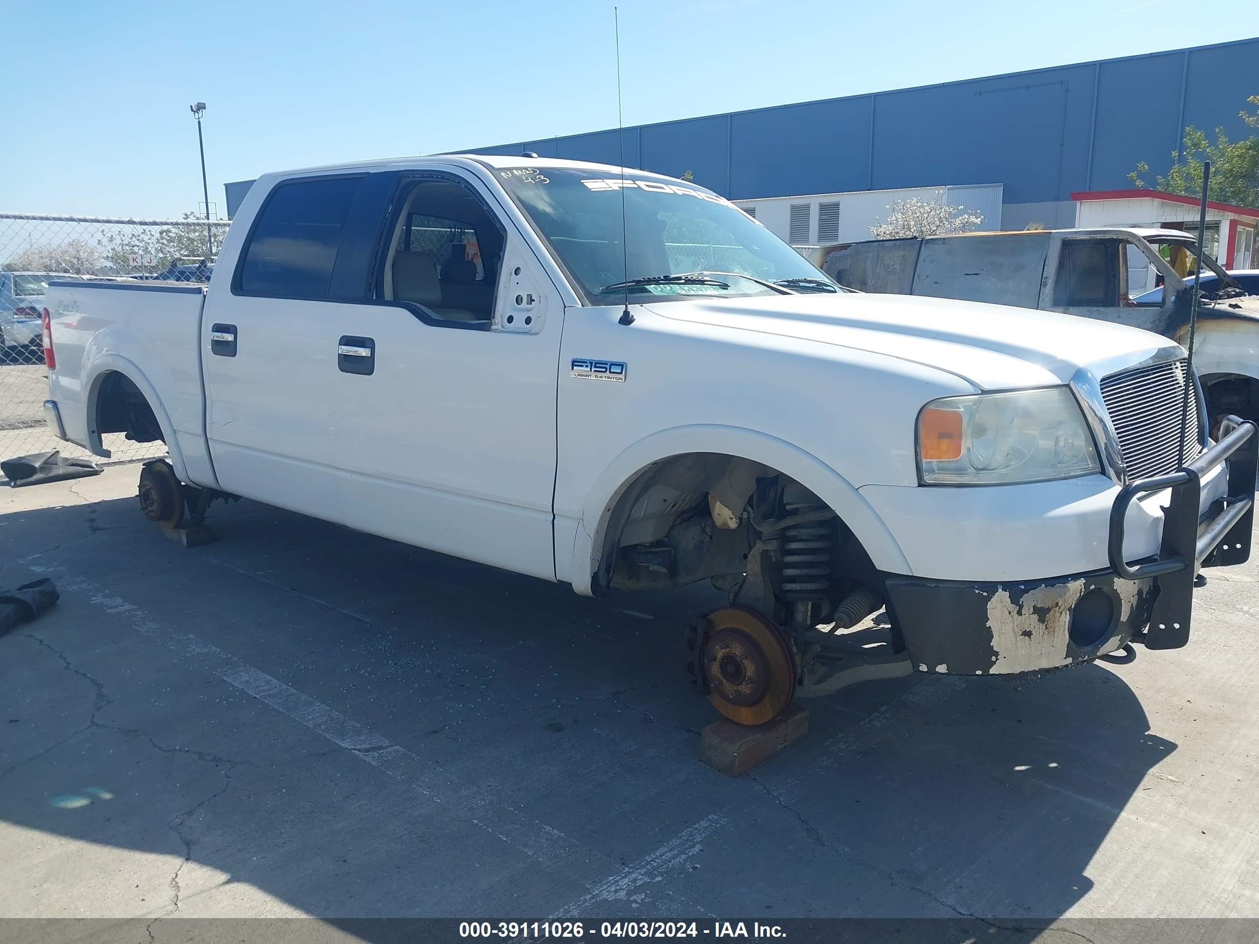 ford f-150 2006 1ftpw14596fa22237