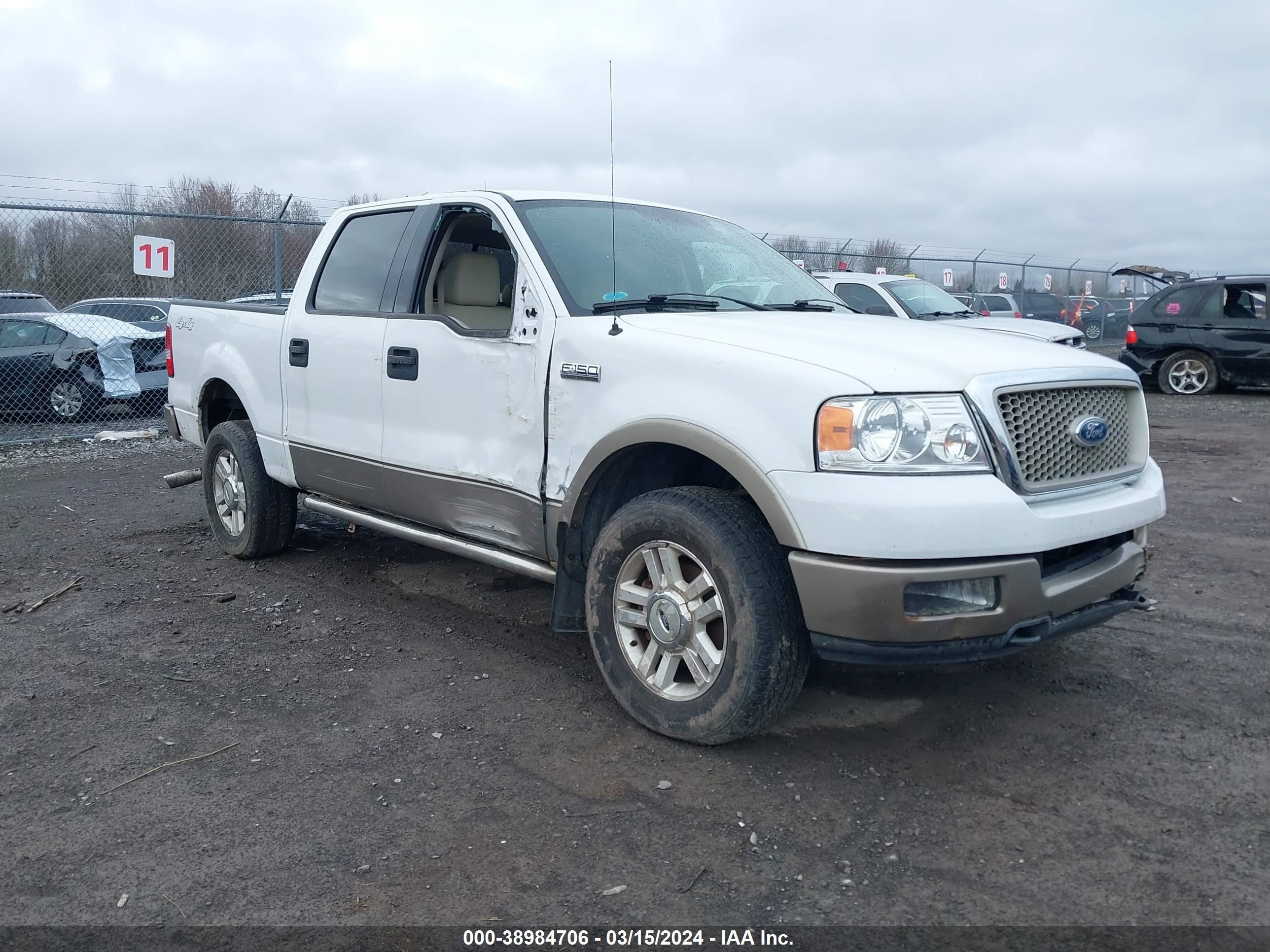 ford f-150 2004 1ftpw145x4fa31901