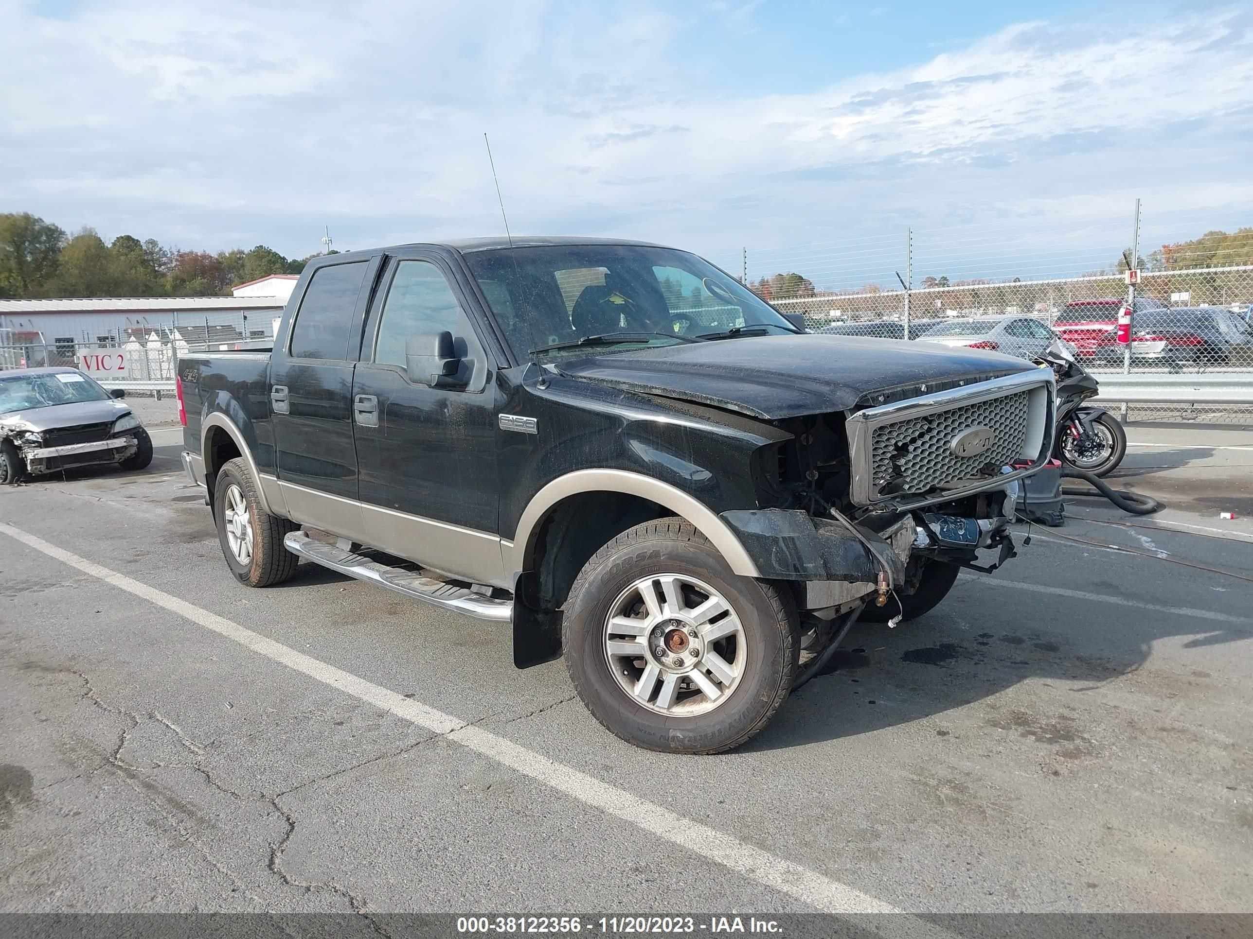 ford f-150 2004 1ftpw145x4kd24432