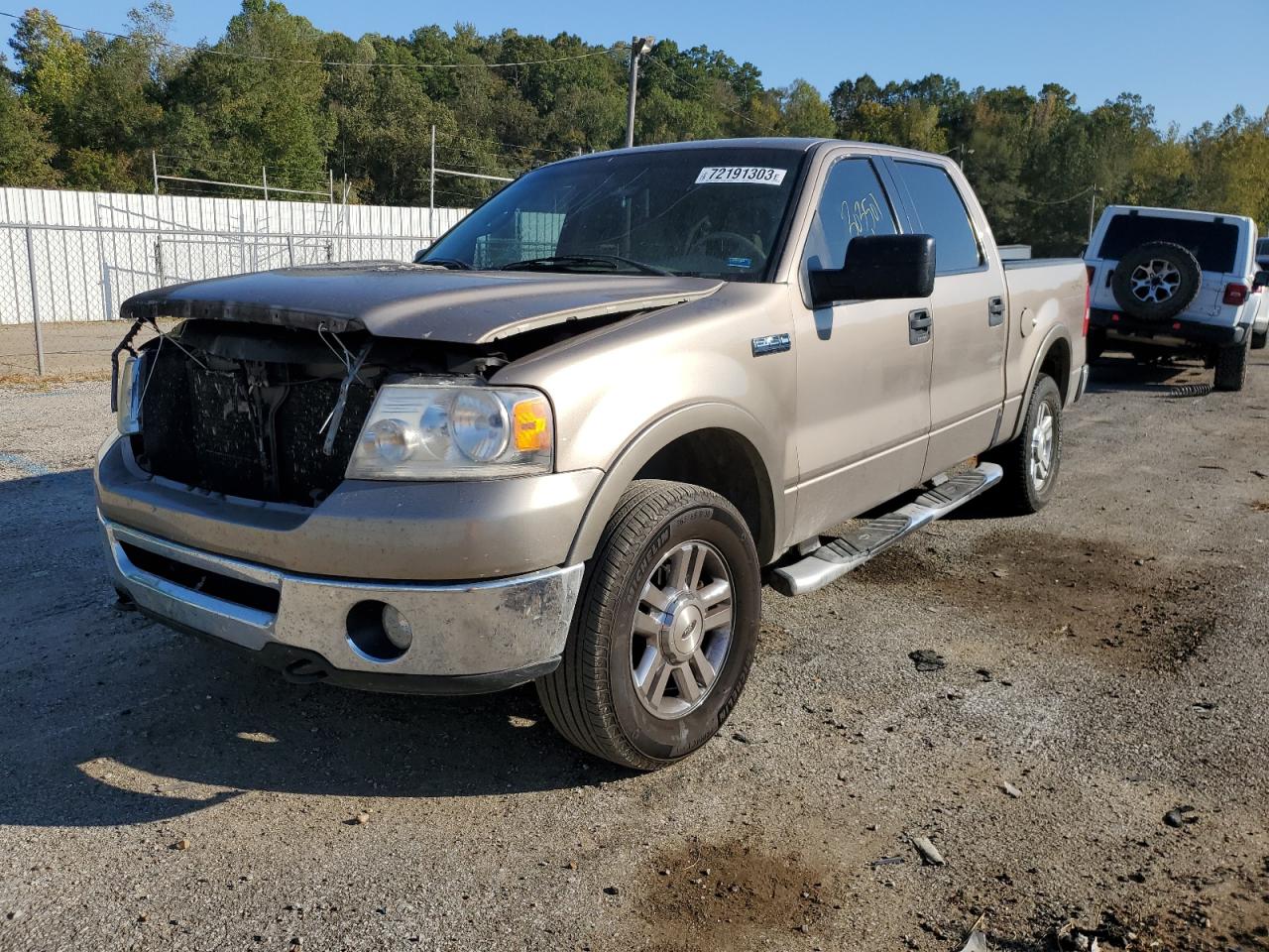 ford f-150 2006 1ftpw145x6kb53491