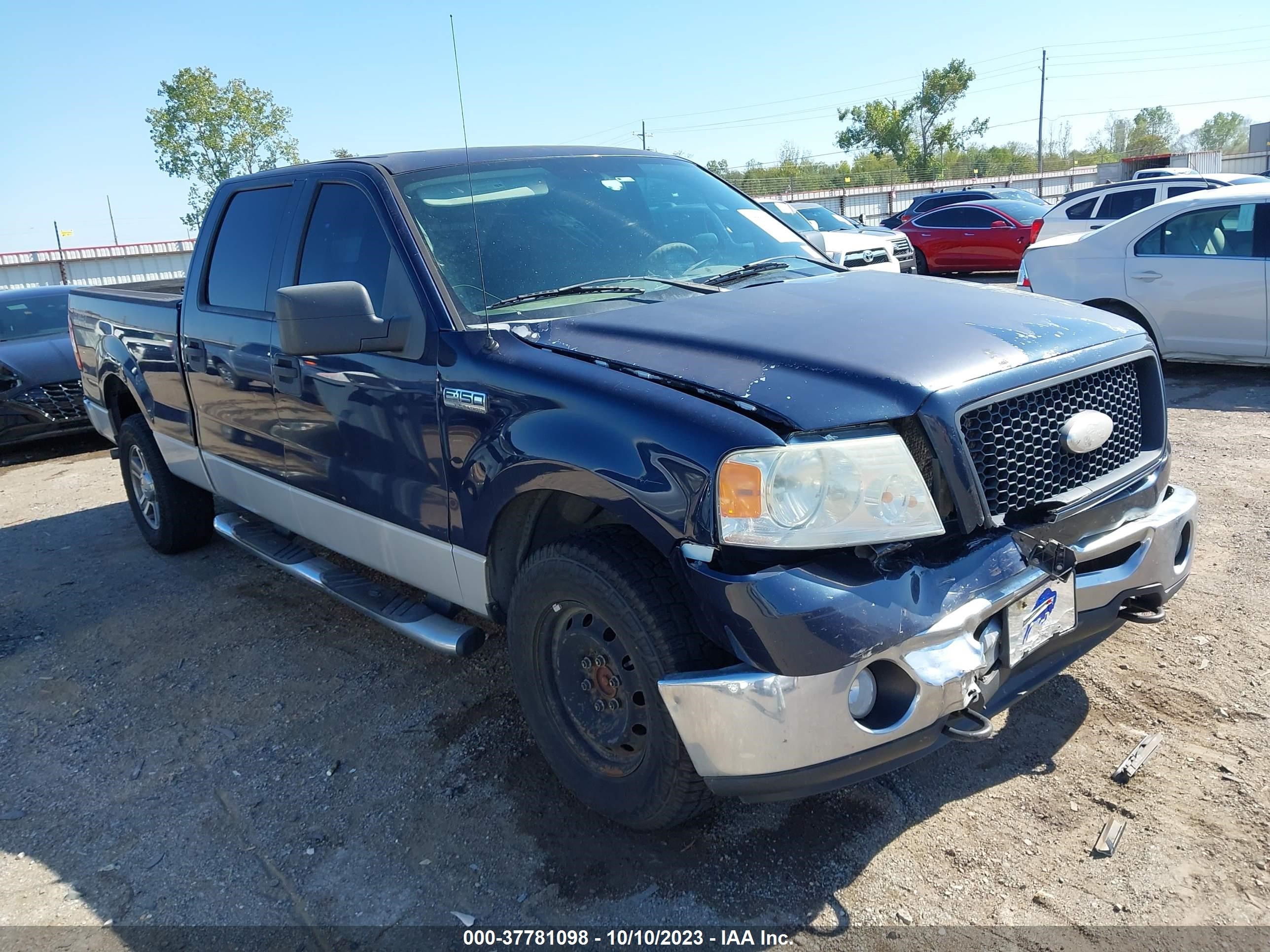 ford f-150 2006 1ftpw14v06ke03403