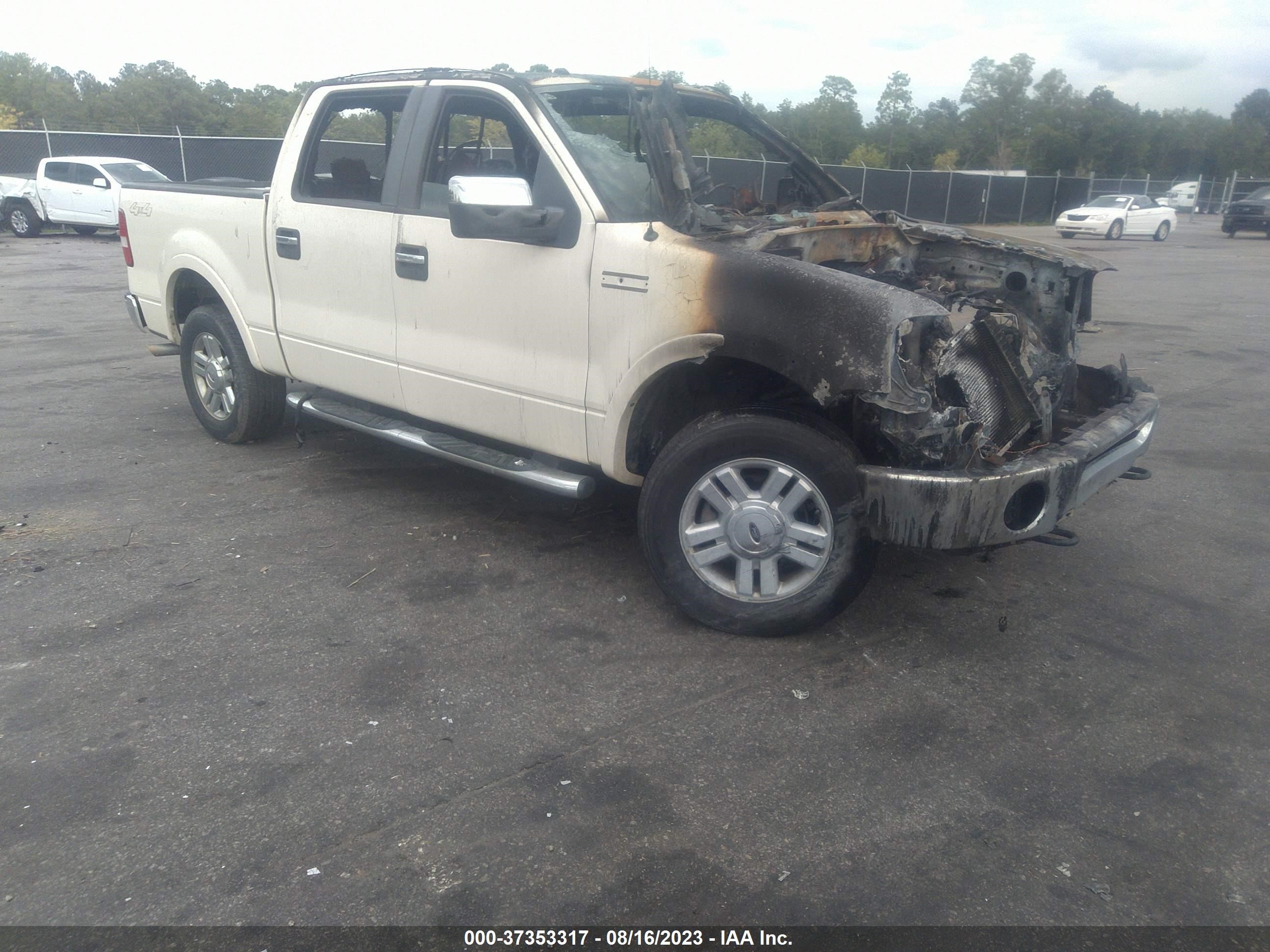 ford f-150 2007 1ftpw14v07fa47075