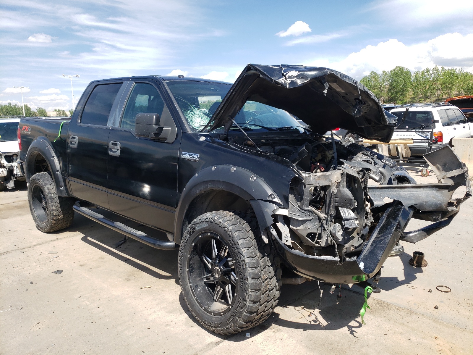 ford f-150 2007 1ftpw14v07kd01410