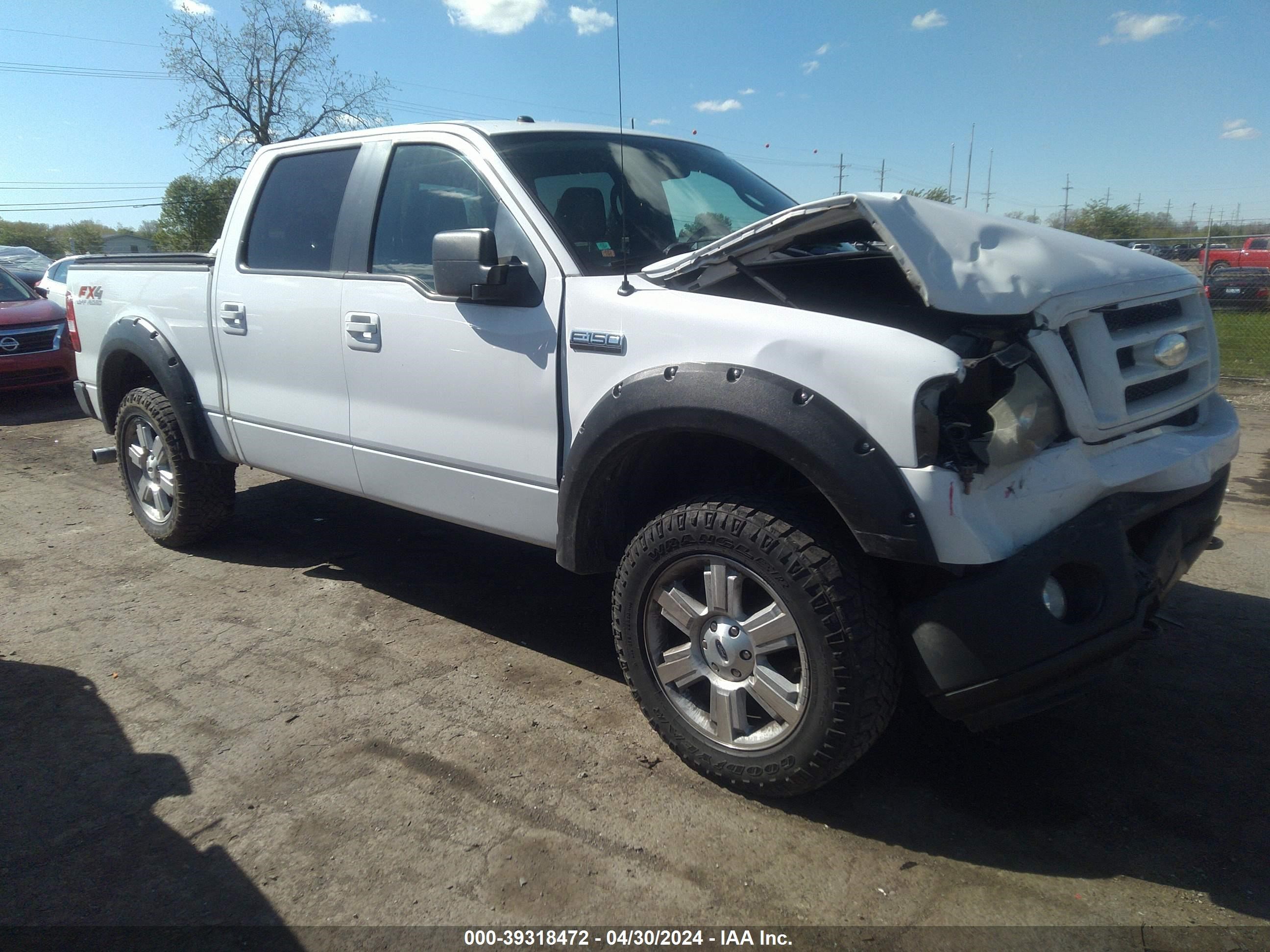 ford f-150 2008 1ftpw14v08fb35299