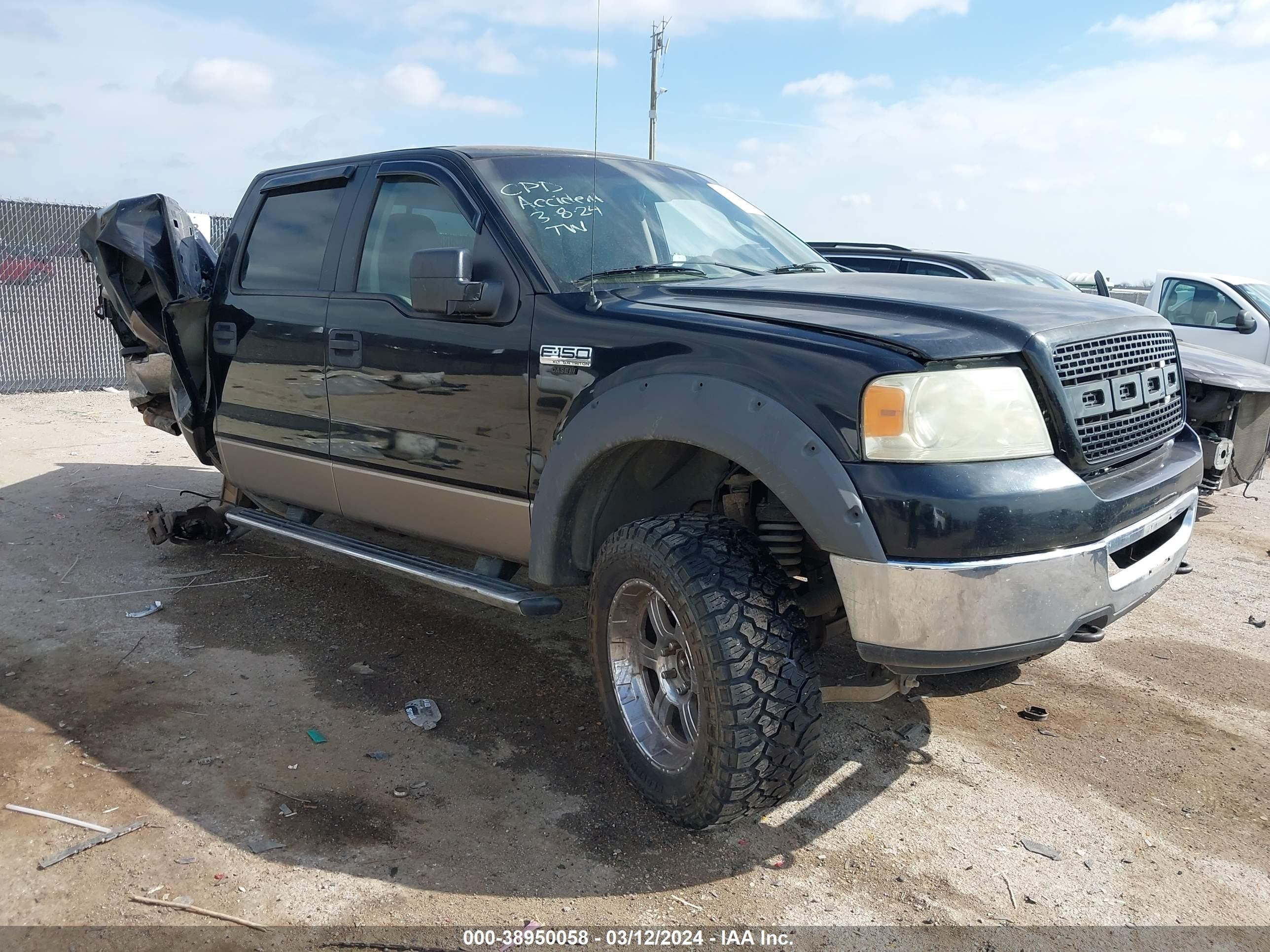 ford f-150 2006 1ftpw14v16kd94520