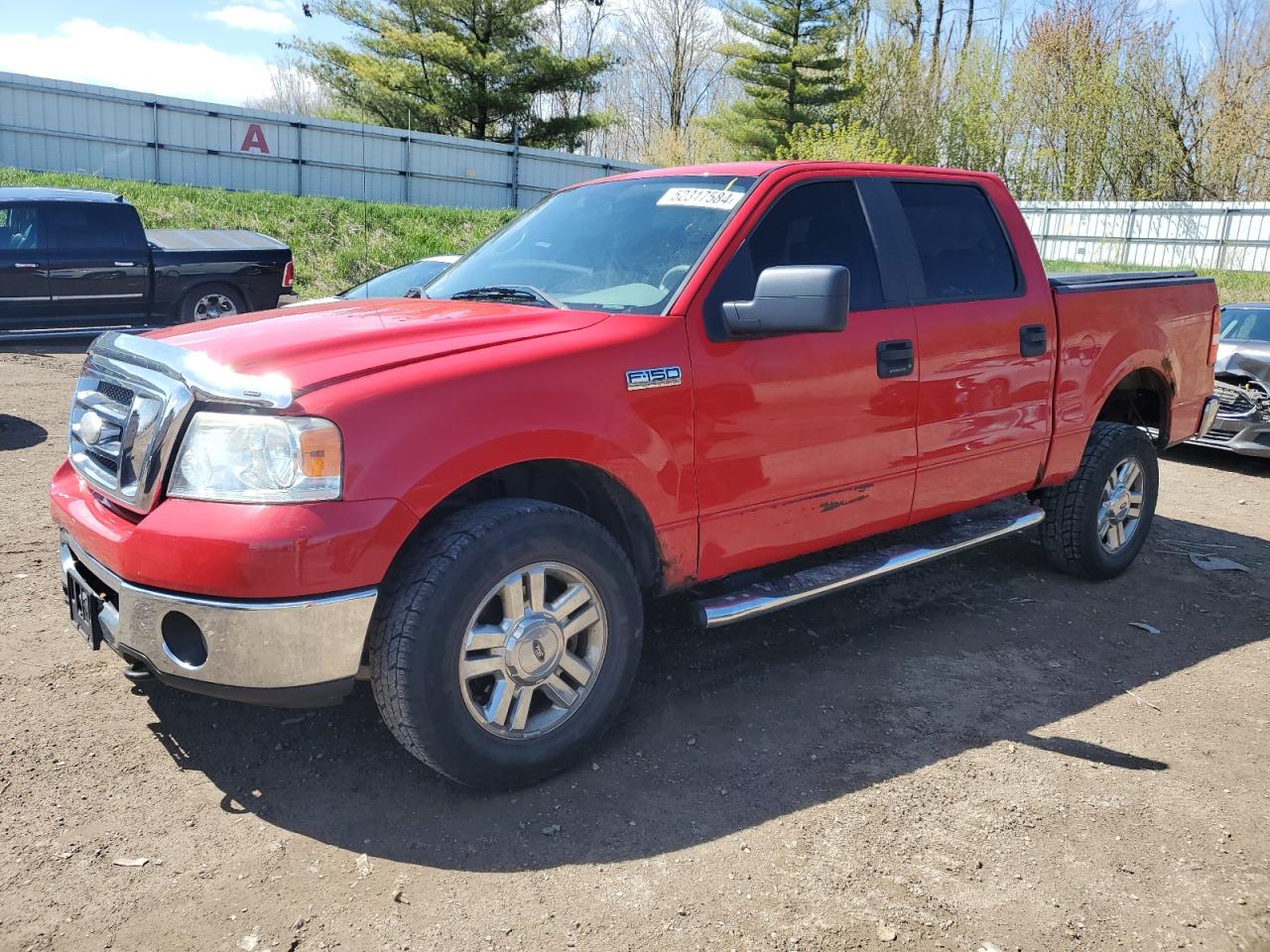 ford f-150 2007 1ftpw14v17fb36363