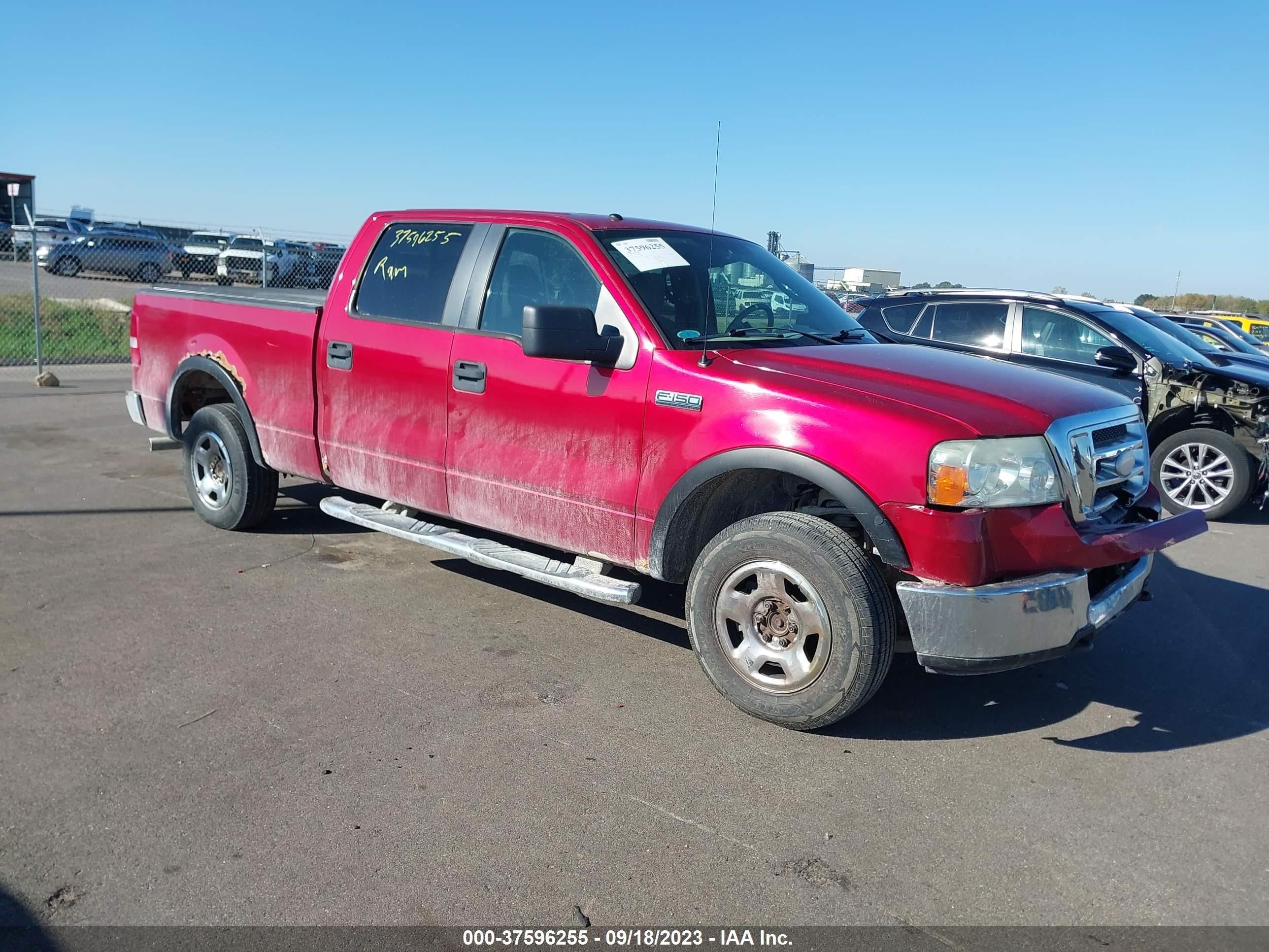 ford f-150 2008 1ftpw14v28fb83693