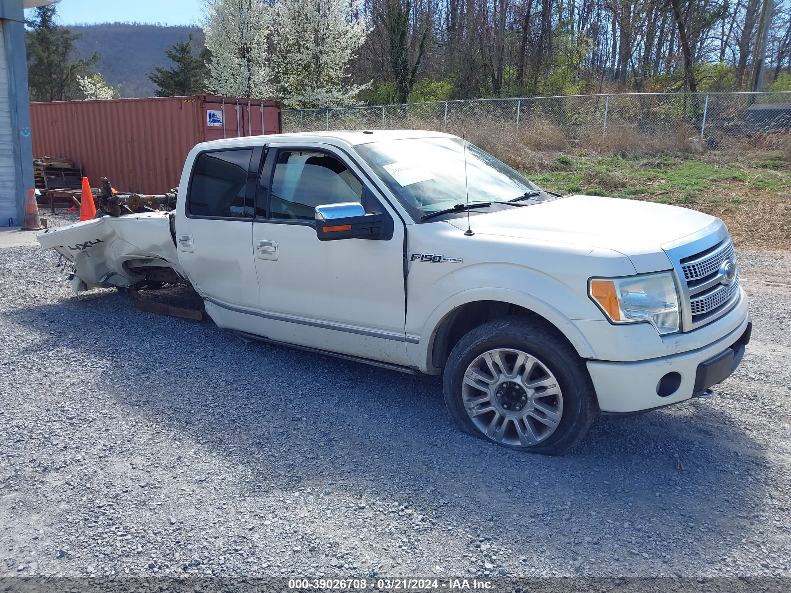 ford f-150 2009 1ftpw14v29fa83790